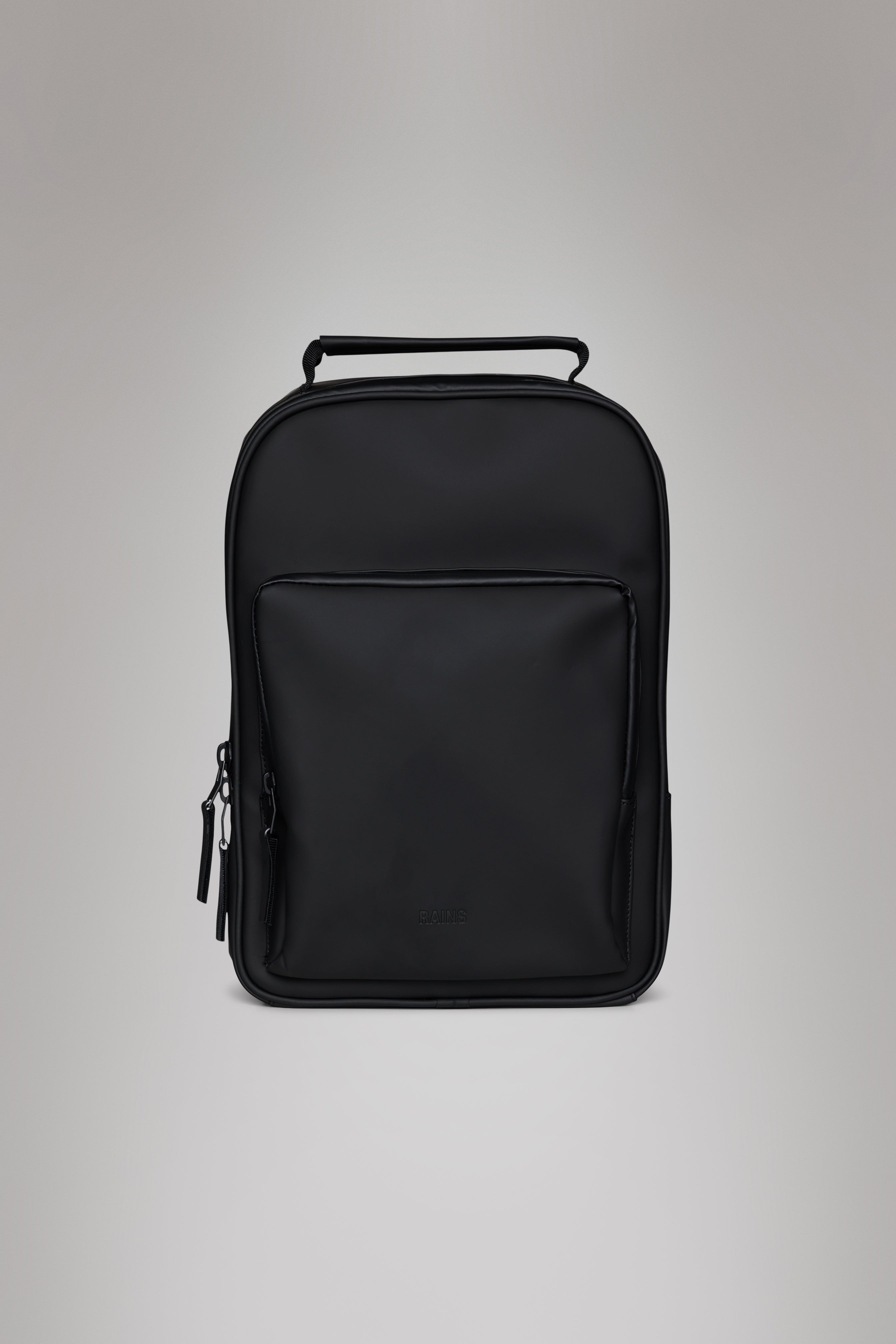 RAINS Book Daypack Black 10L H40 x D10 x W27 cm Backpack