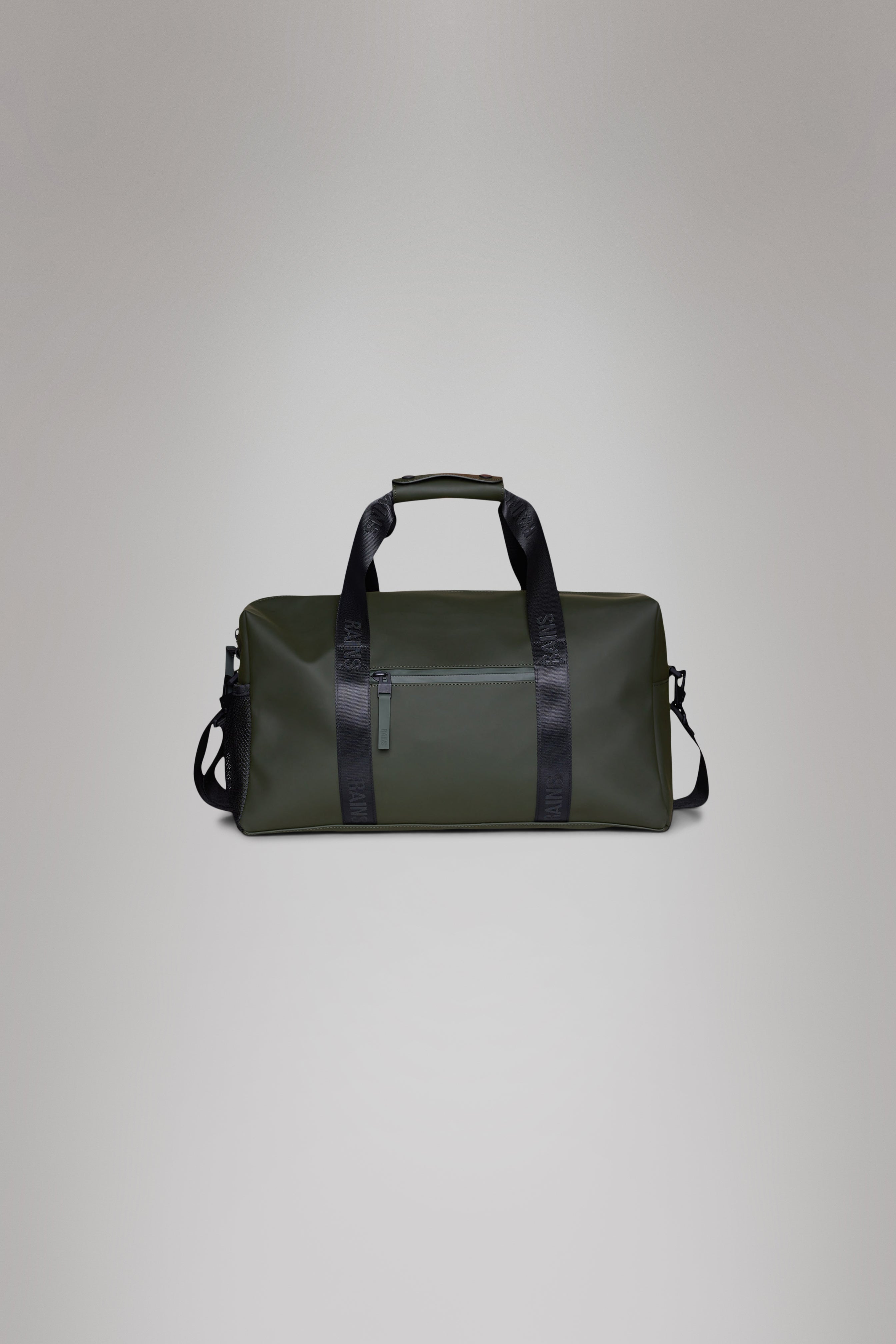 RAINS Trail Gym Bag Green 26L H25 x D22 x W48.50 cm Weekender