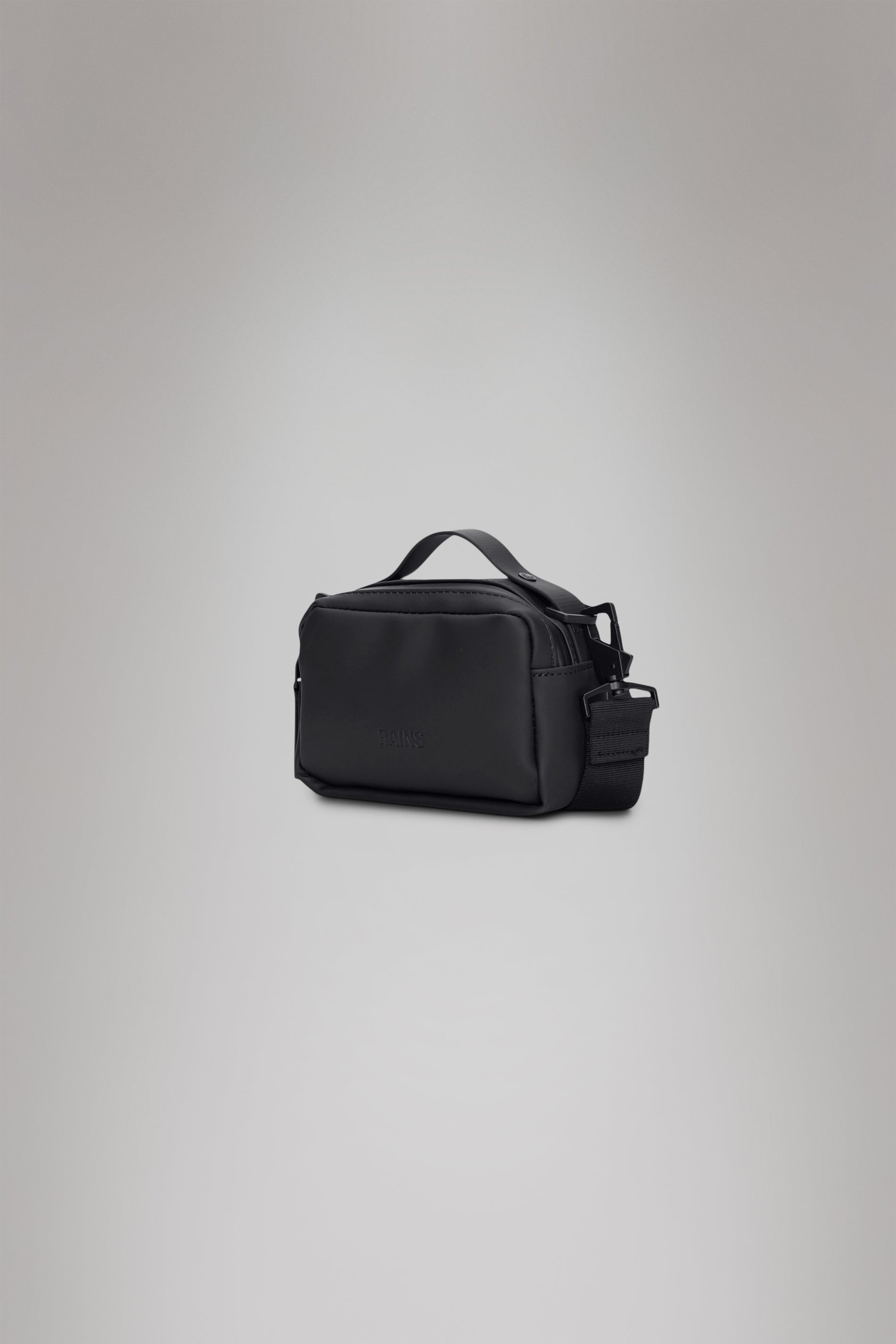 RAINS Box Bag Micro Black Crossbody