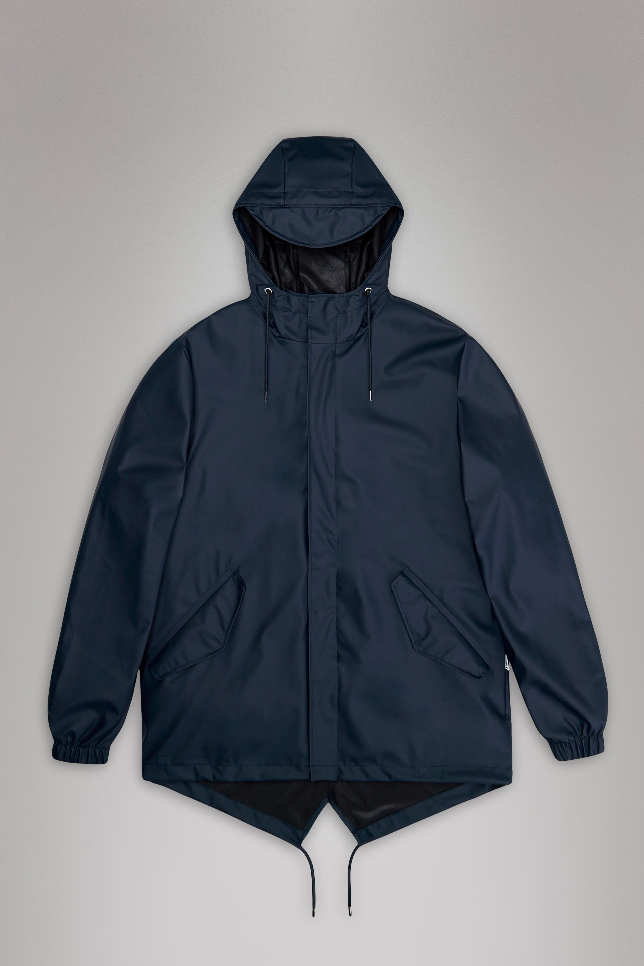 RAINS Fishtail Jacket Navy Jacket