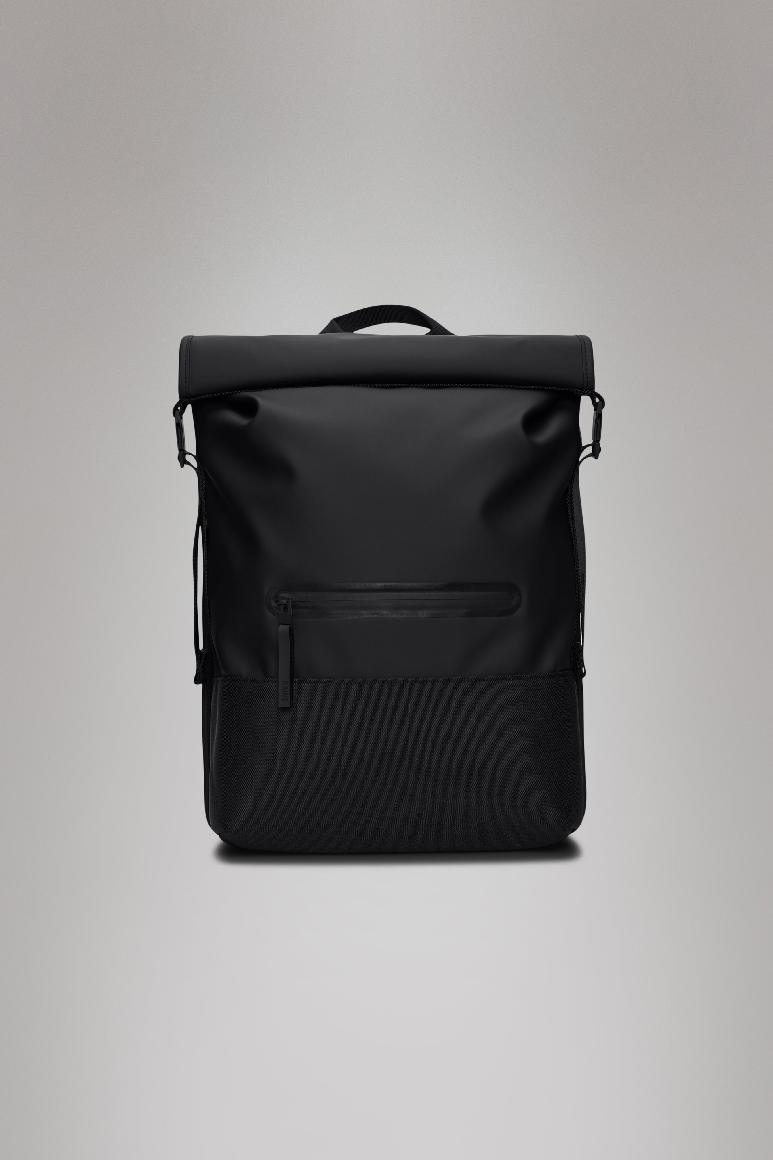 RAINS Trail Rolltop Backpack Black 22L H47 x D13 x W36 cm Backpack