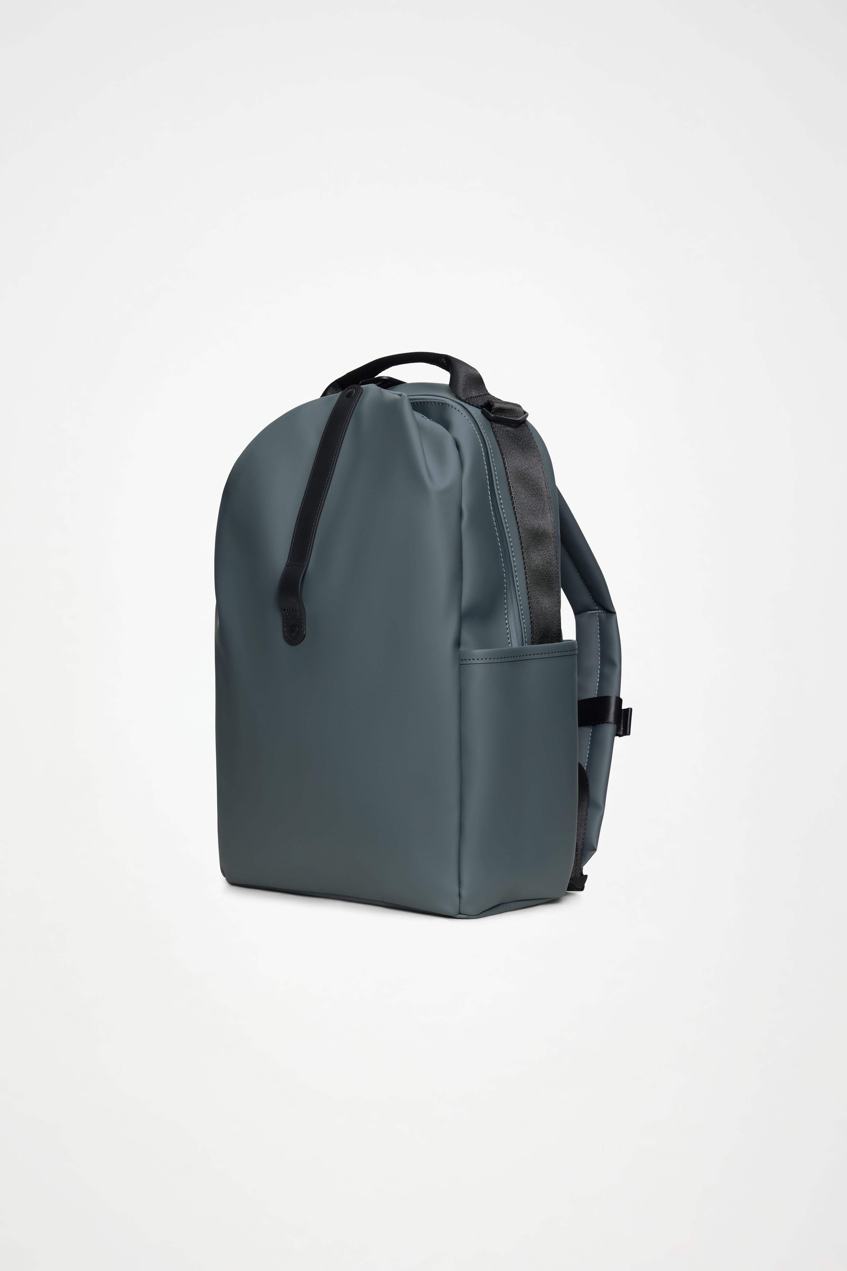 RAINS Clip Front Backpack Dark Grey Backpack