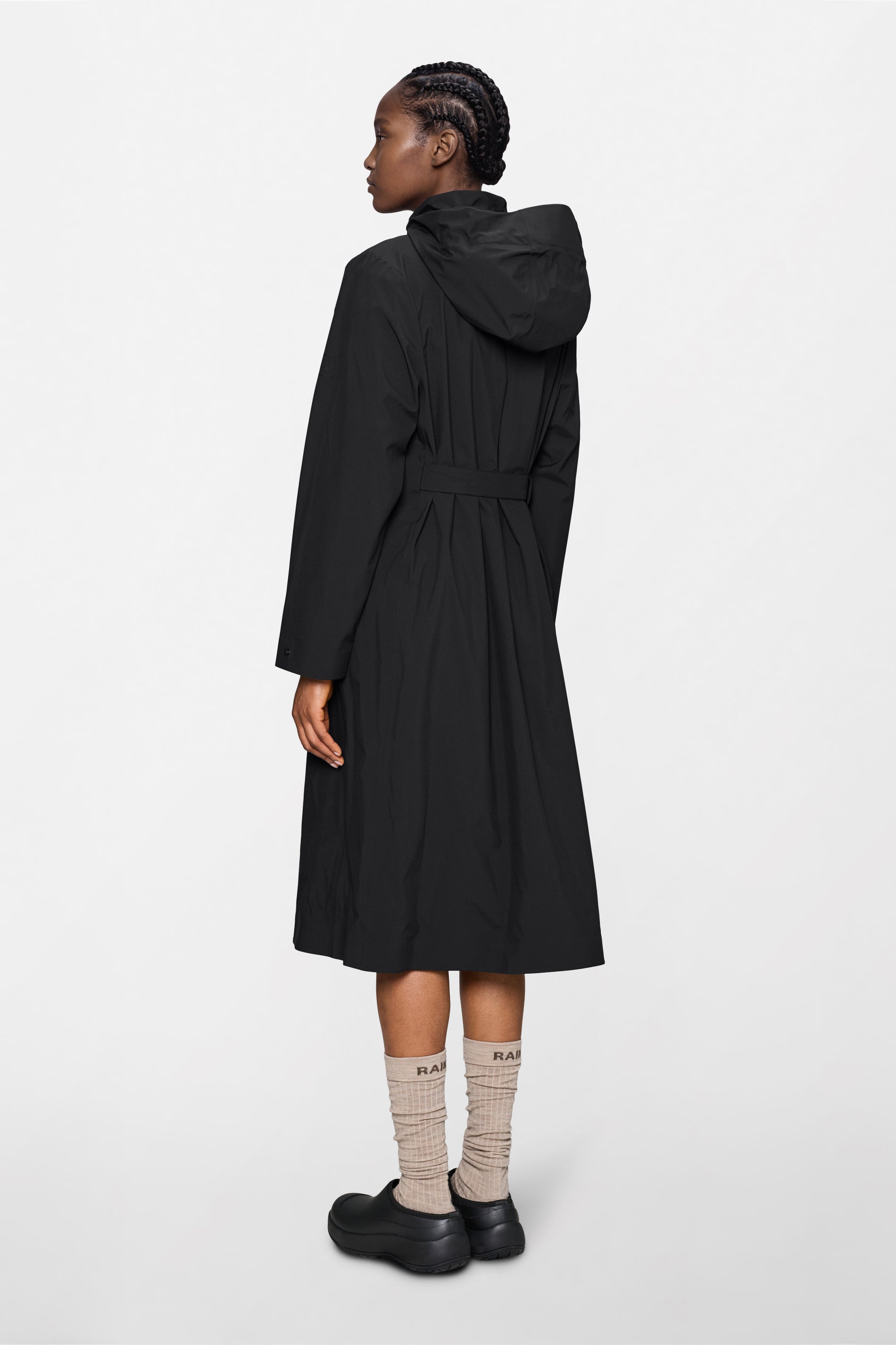 RAINS Suva Hardshell W Coat Black Jacket