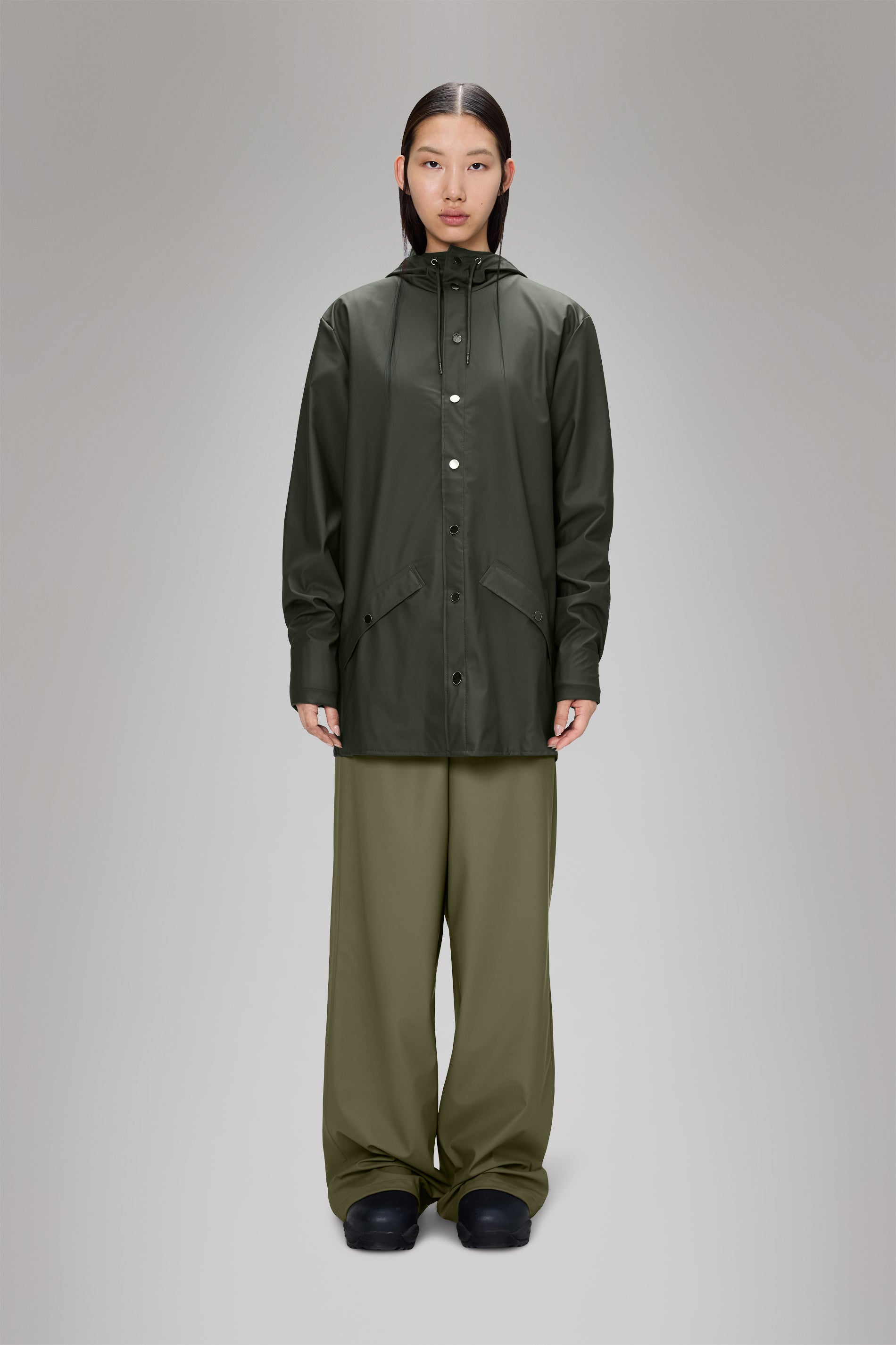 RAINS Jacket Green Jacket