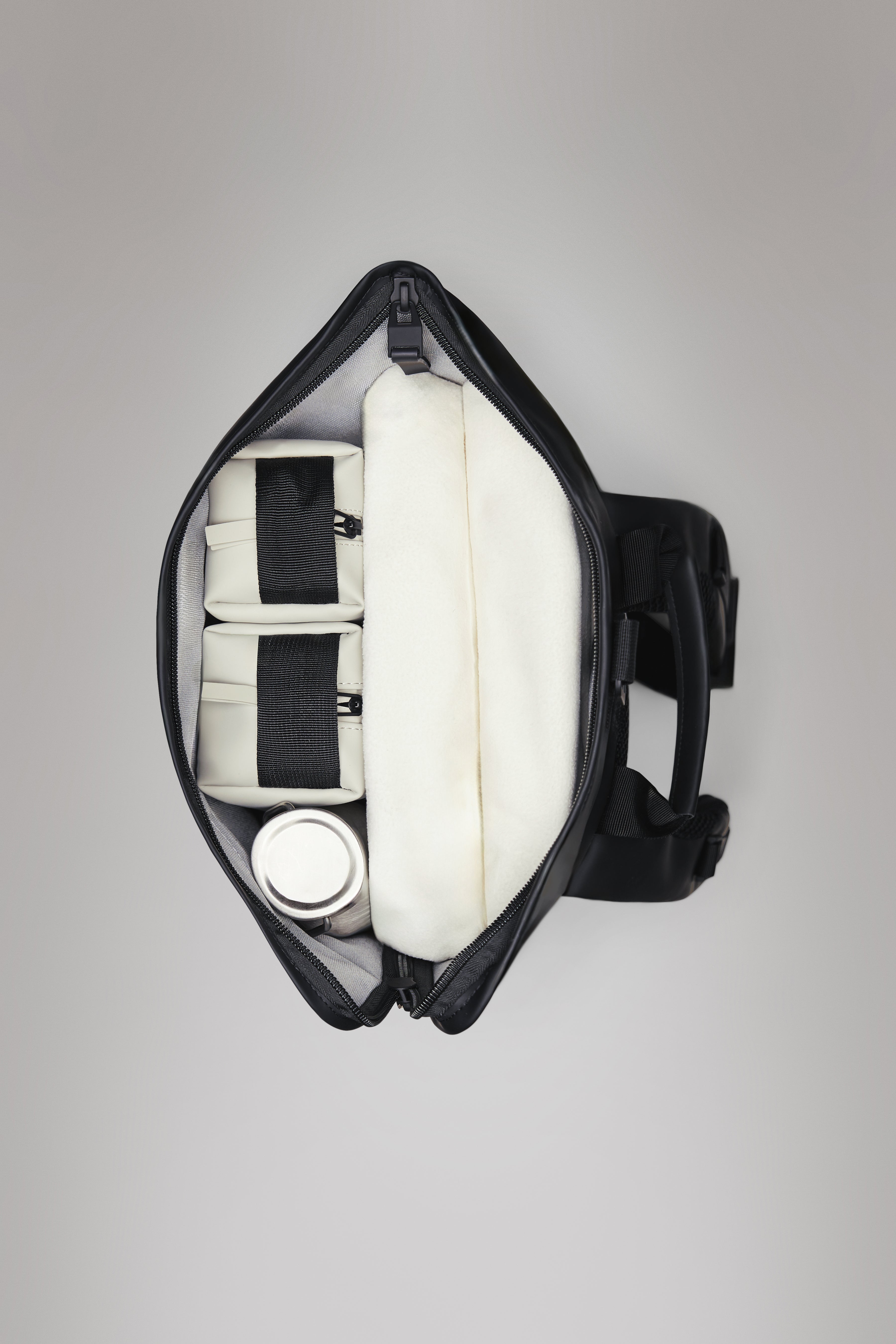 RAINS Texel Moulded Backpack Black 23L H61 x D15 x W37 cm Backpack
