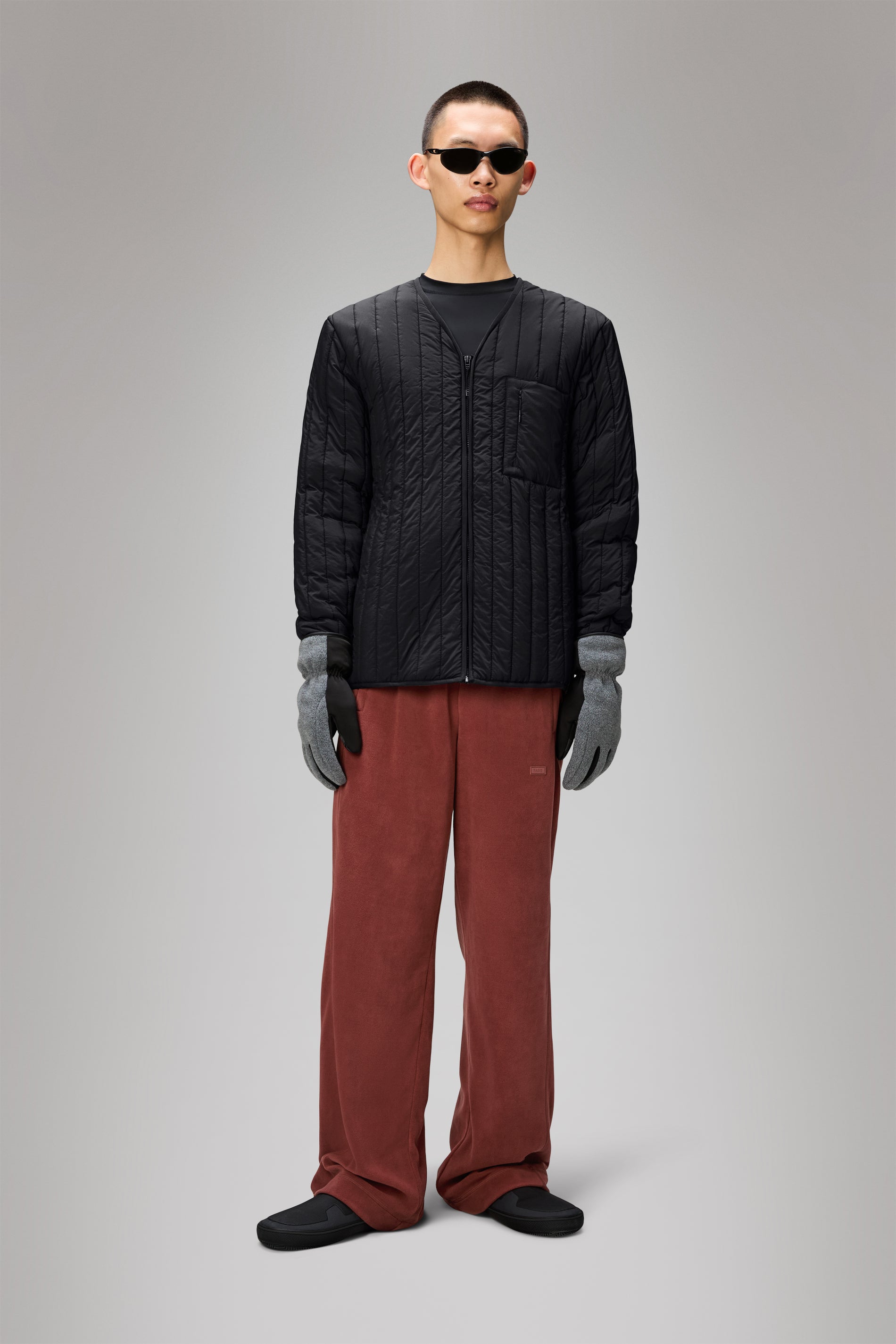 RAINS Banja Liner Jacket Black Jacket