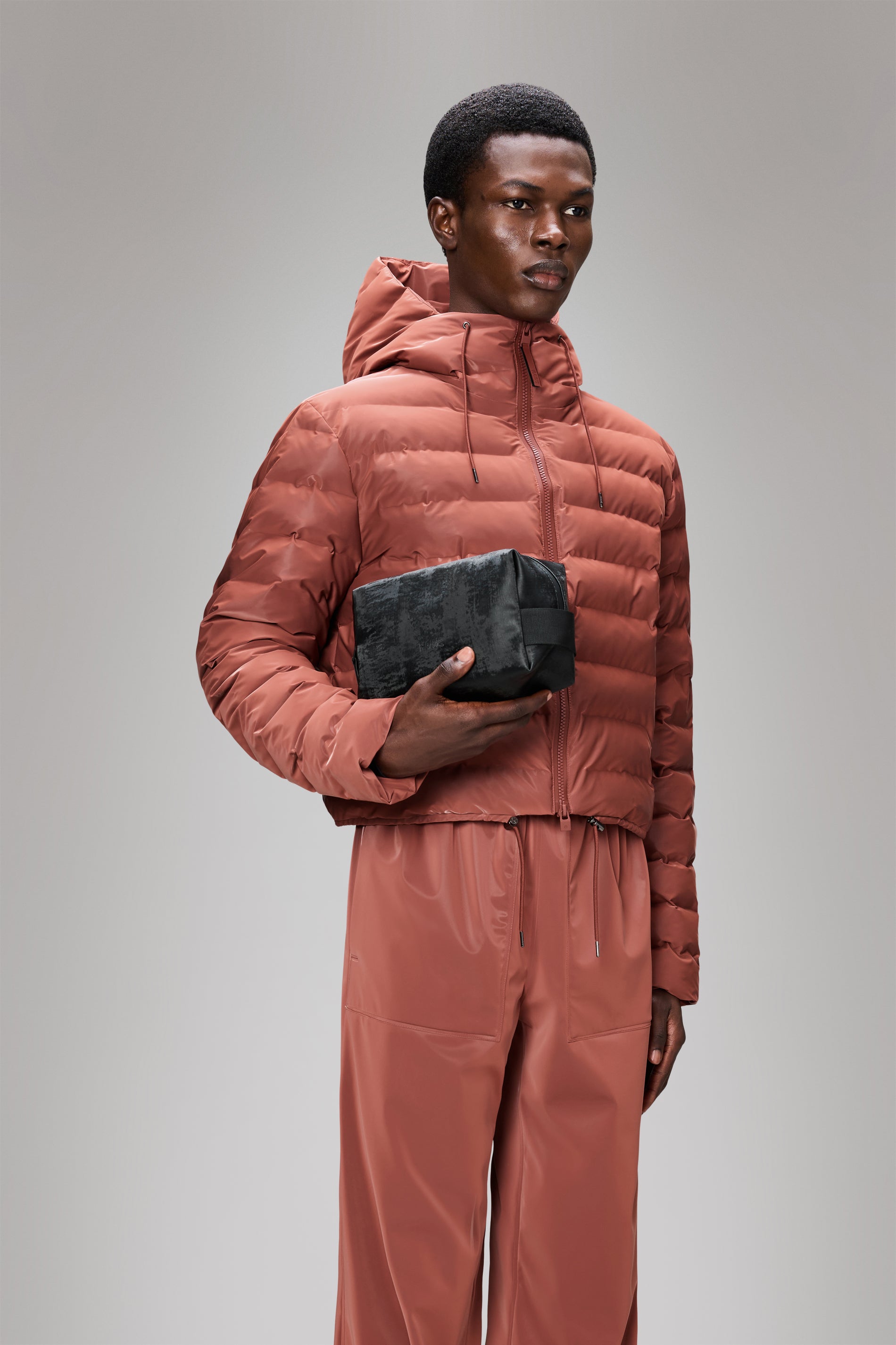 RAINS Wash Bag Small Coal 3L H13 x D11 x W21 cm Wash Bag