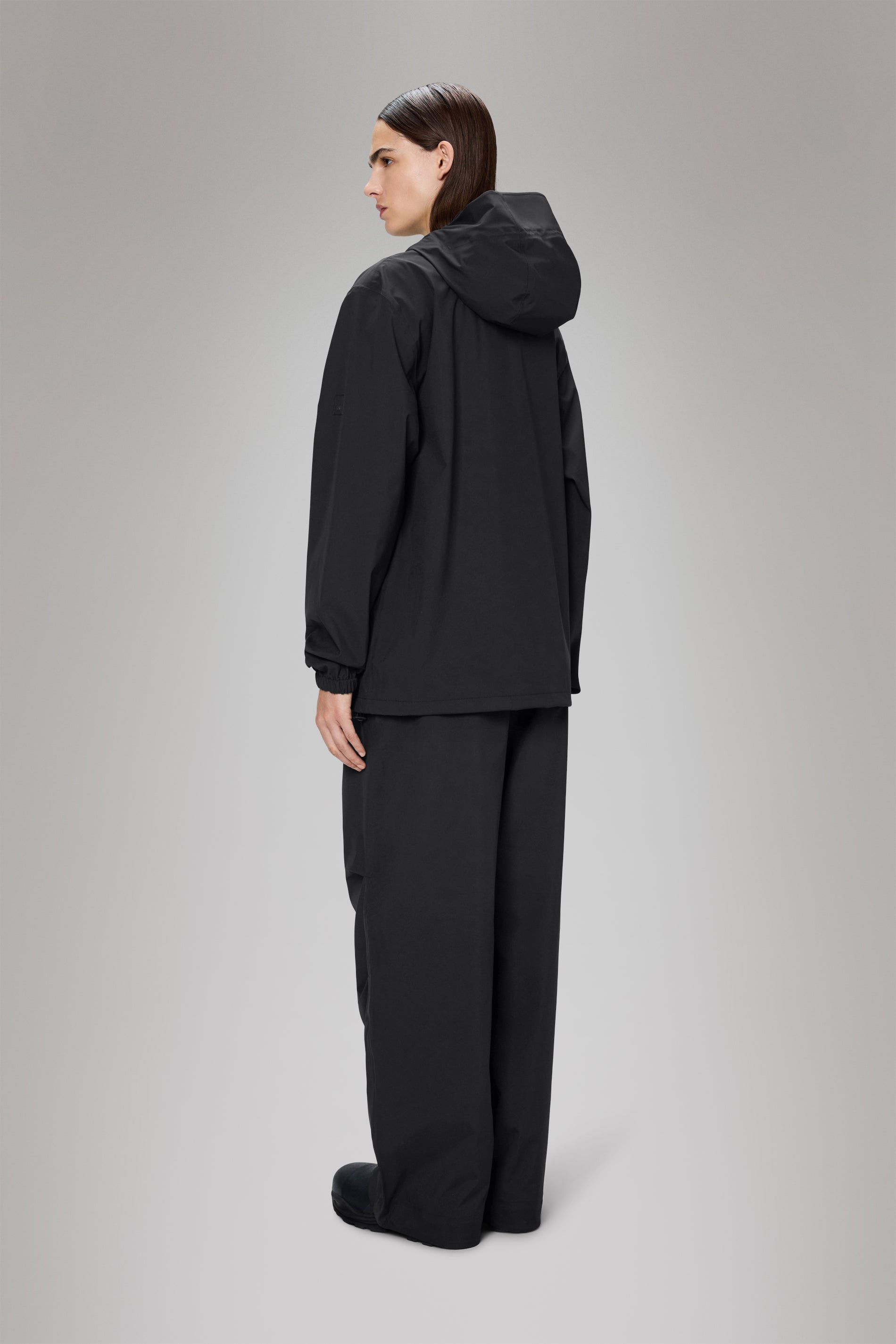 RAINS Suva Hardshell Pocket Jacket Black Jacket