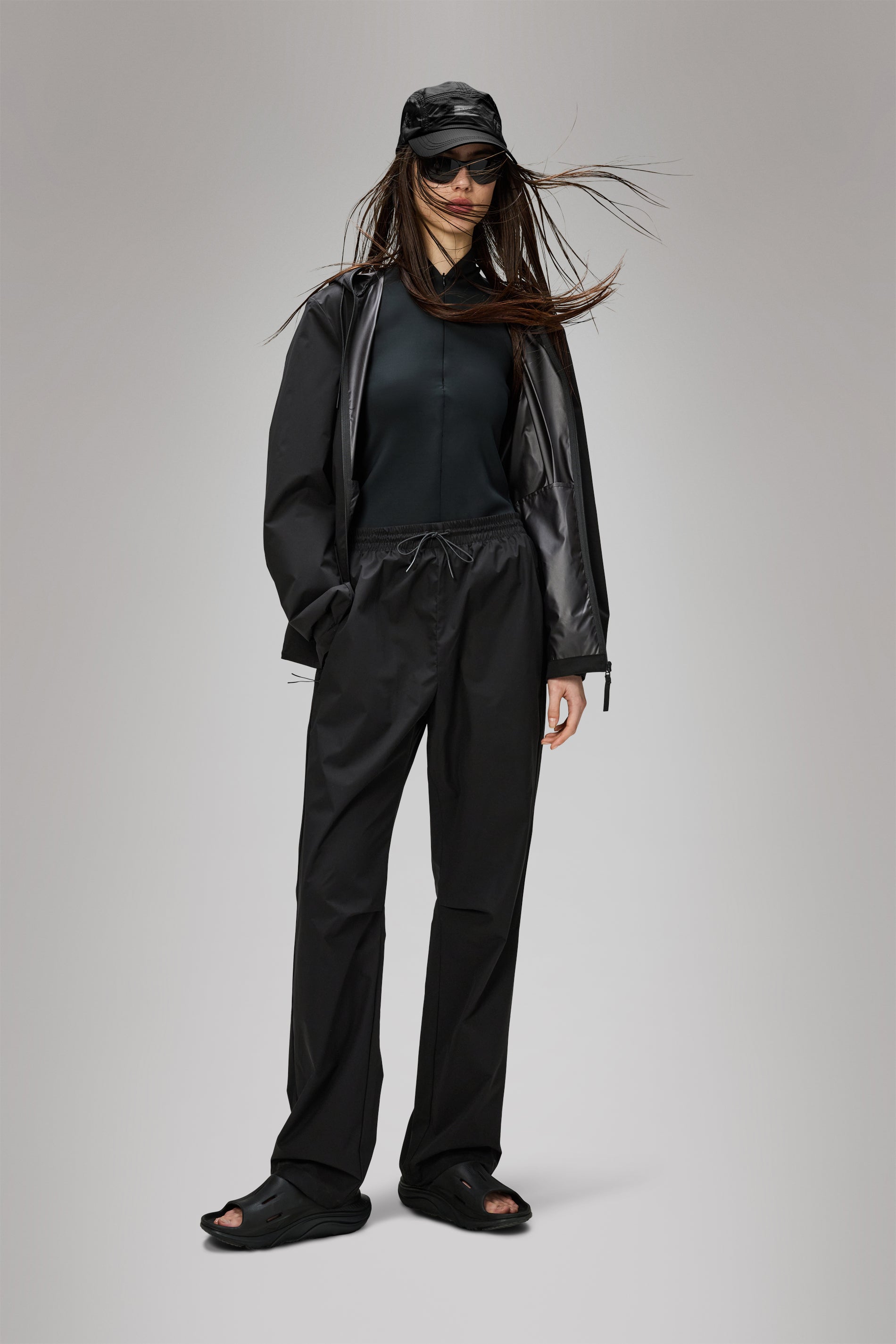 RAINS Mito Pants Regular Black Pants