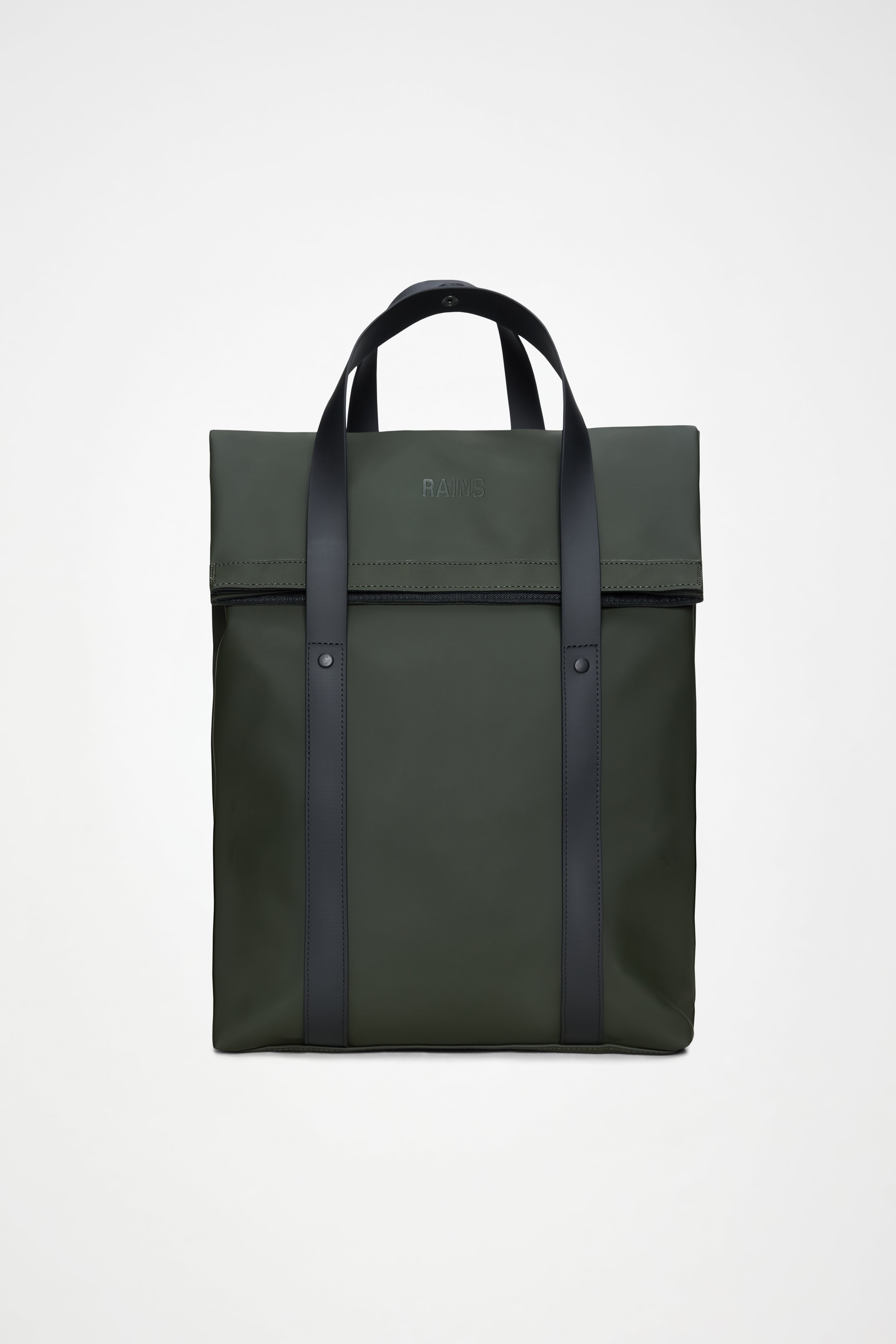 RAINS 2 Way Tote Backpack Green 23L H58 x D12 x W33 cm Backpack