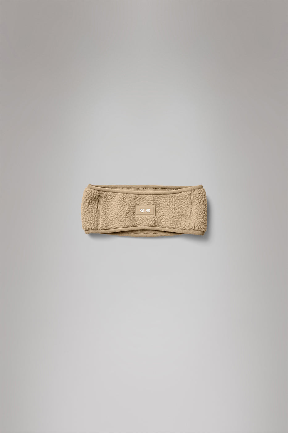 RAINS Fleece Headband Beige Headwear