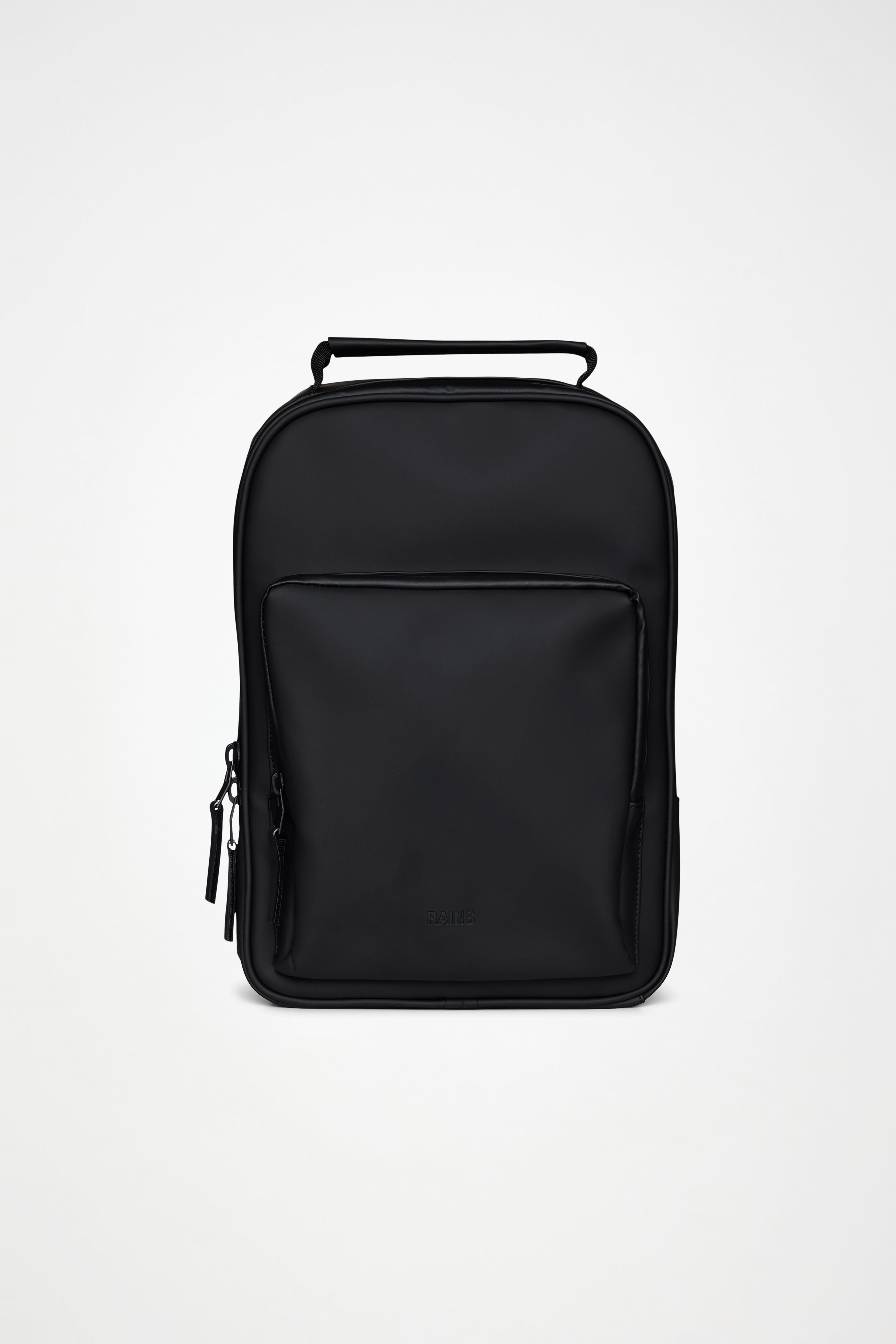 RAINS Book Daypack Black Backpack