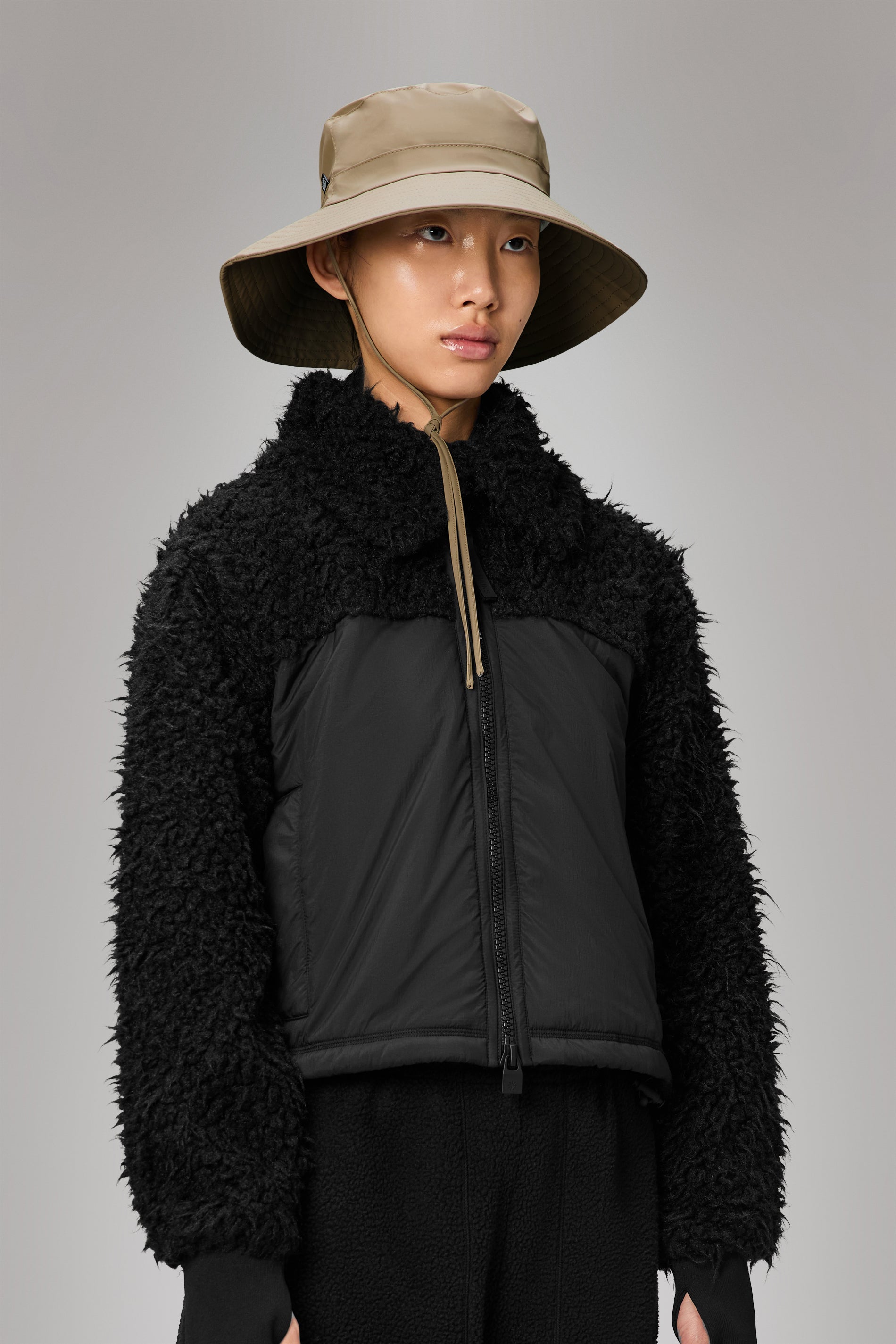 RAINS Boonie Hat Beige Headwear