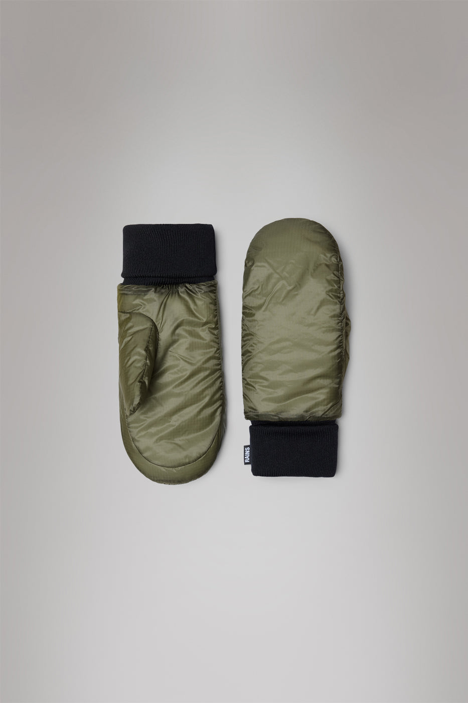 RAINS Puffer Mittens Ripstop Marsh Gloves
