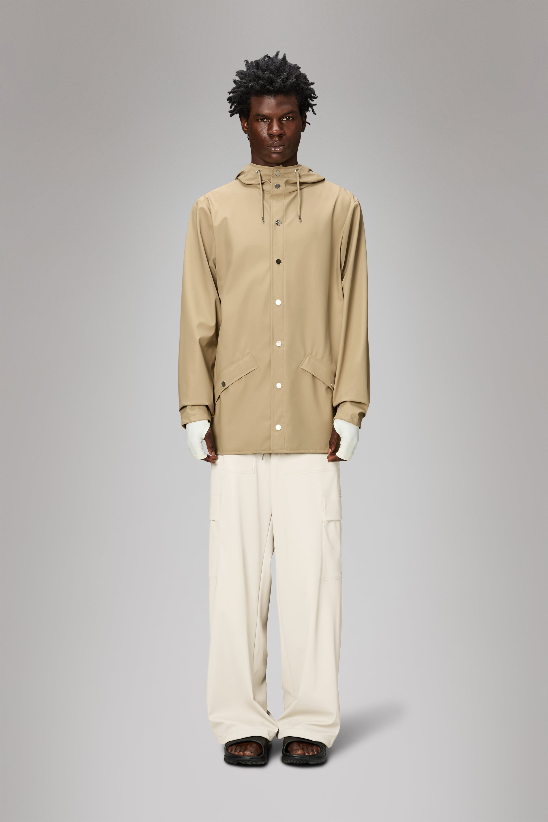 RAINS Jacket Sand Jacket