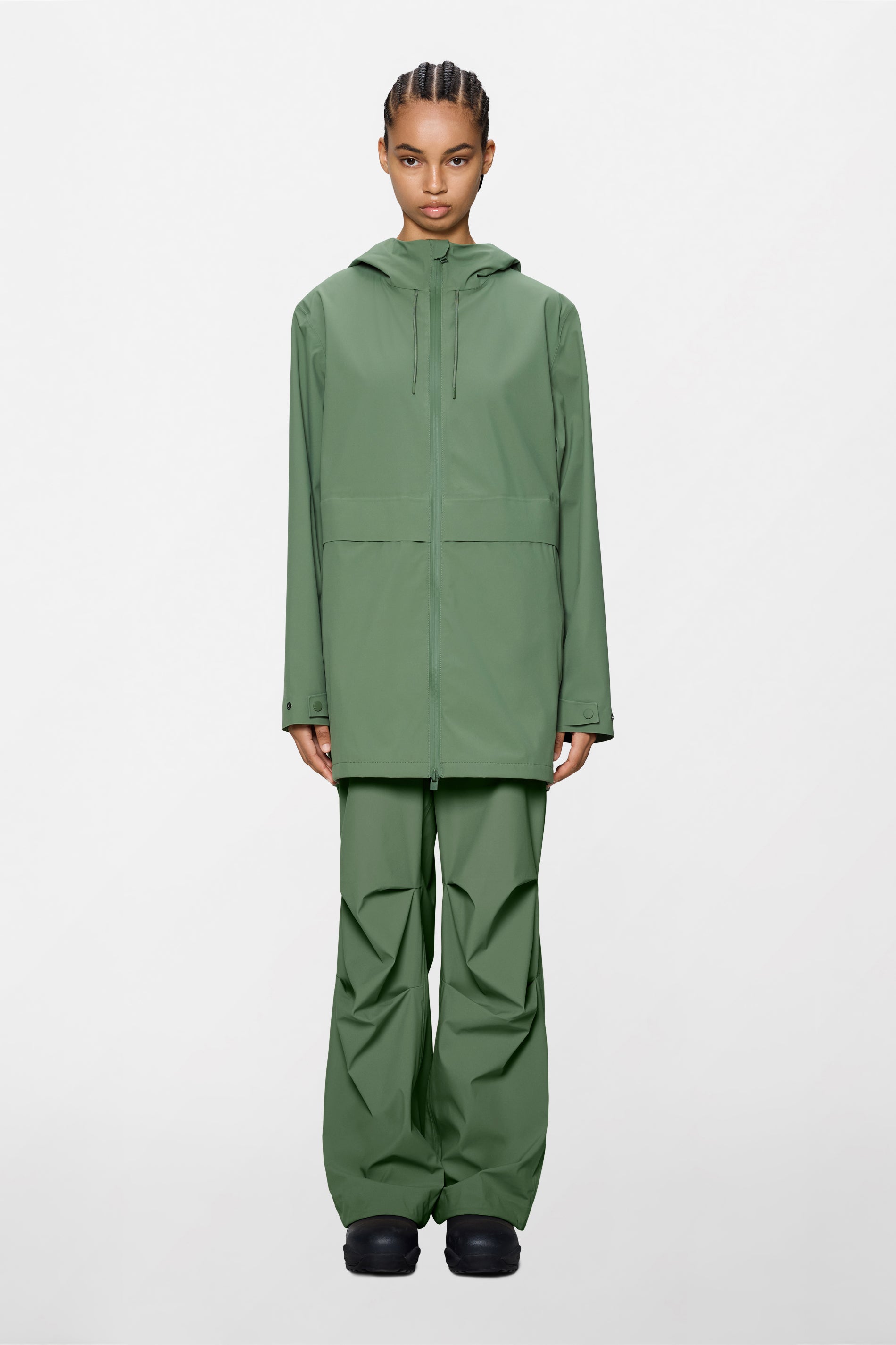 RAINS Suva Hardshell Long Jacket Well Jacket
