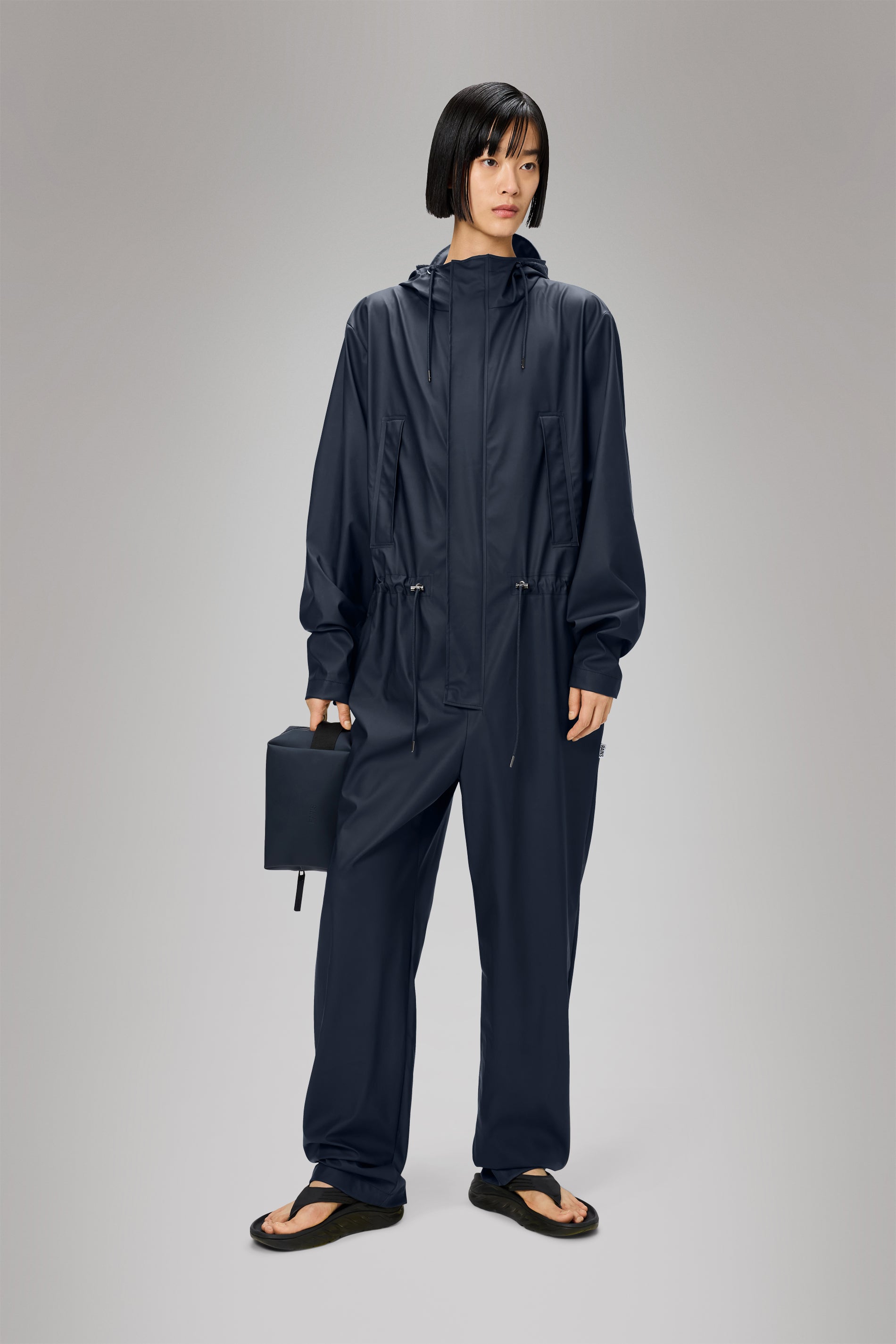 RAINS Jumpsuit Regular Navy Jumpsuit