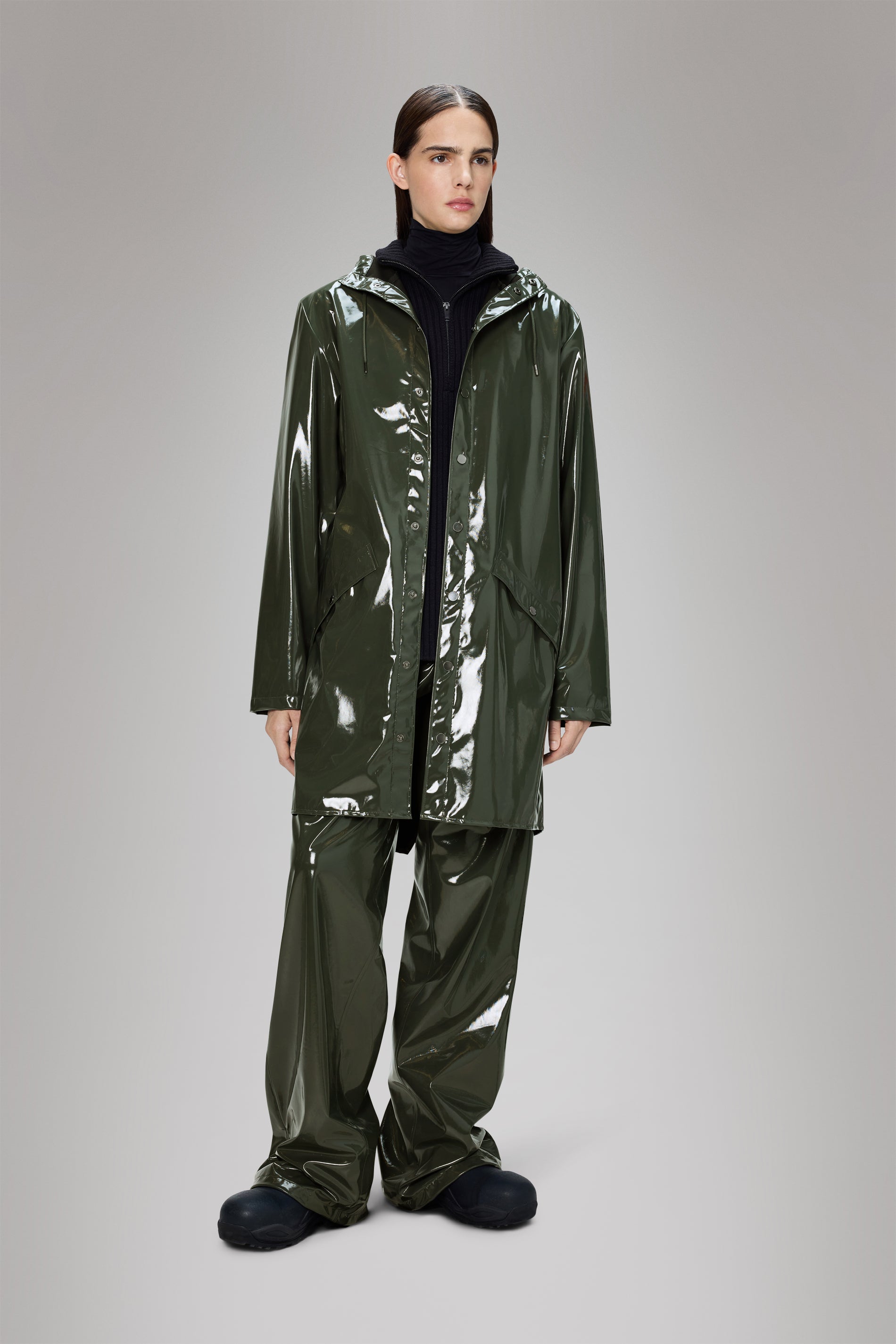 RAINS Long Jacket Swamp Jacket