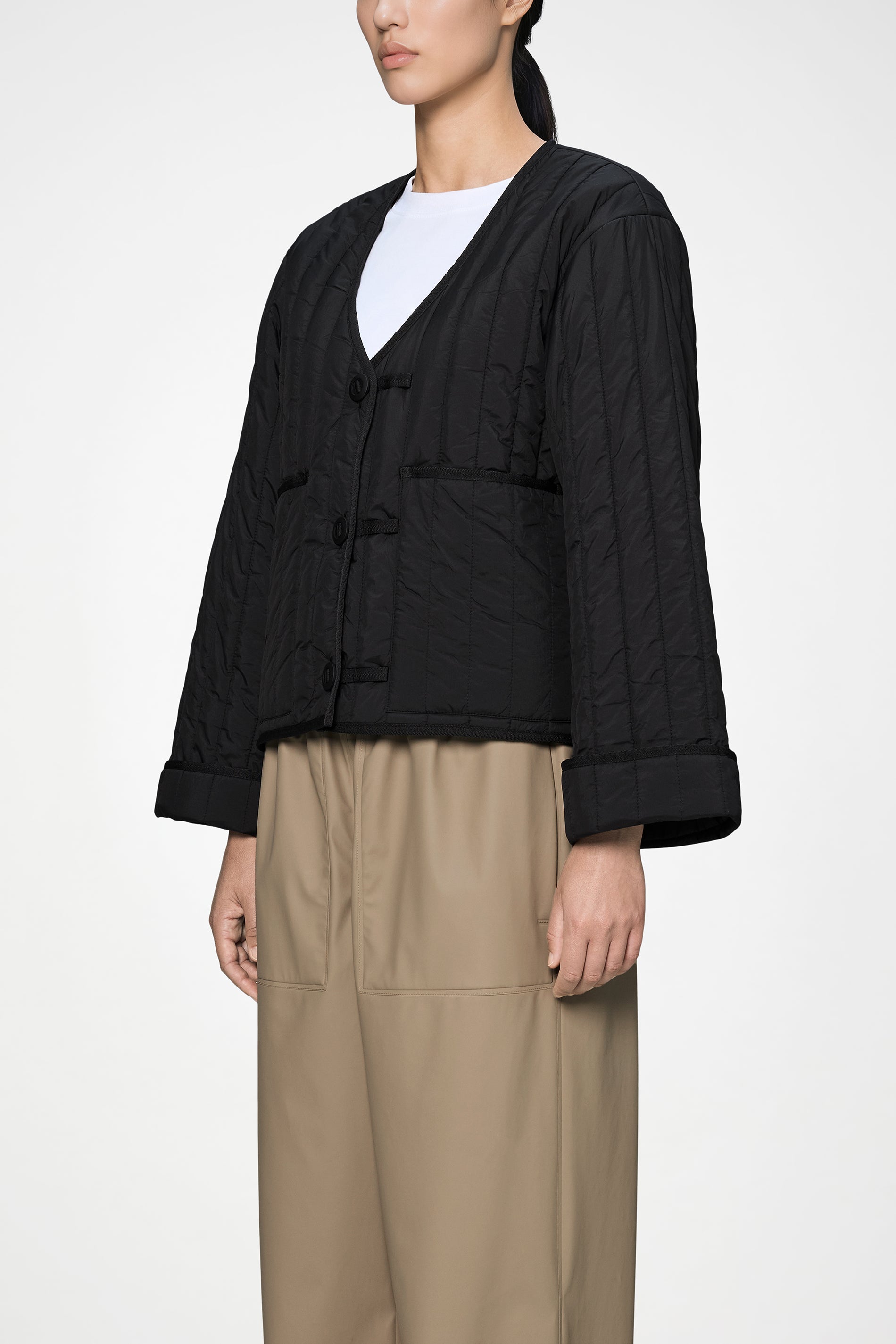 RAINS Banja Liner W jacket Black Jacket