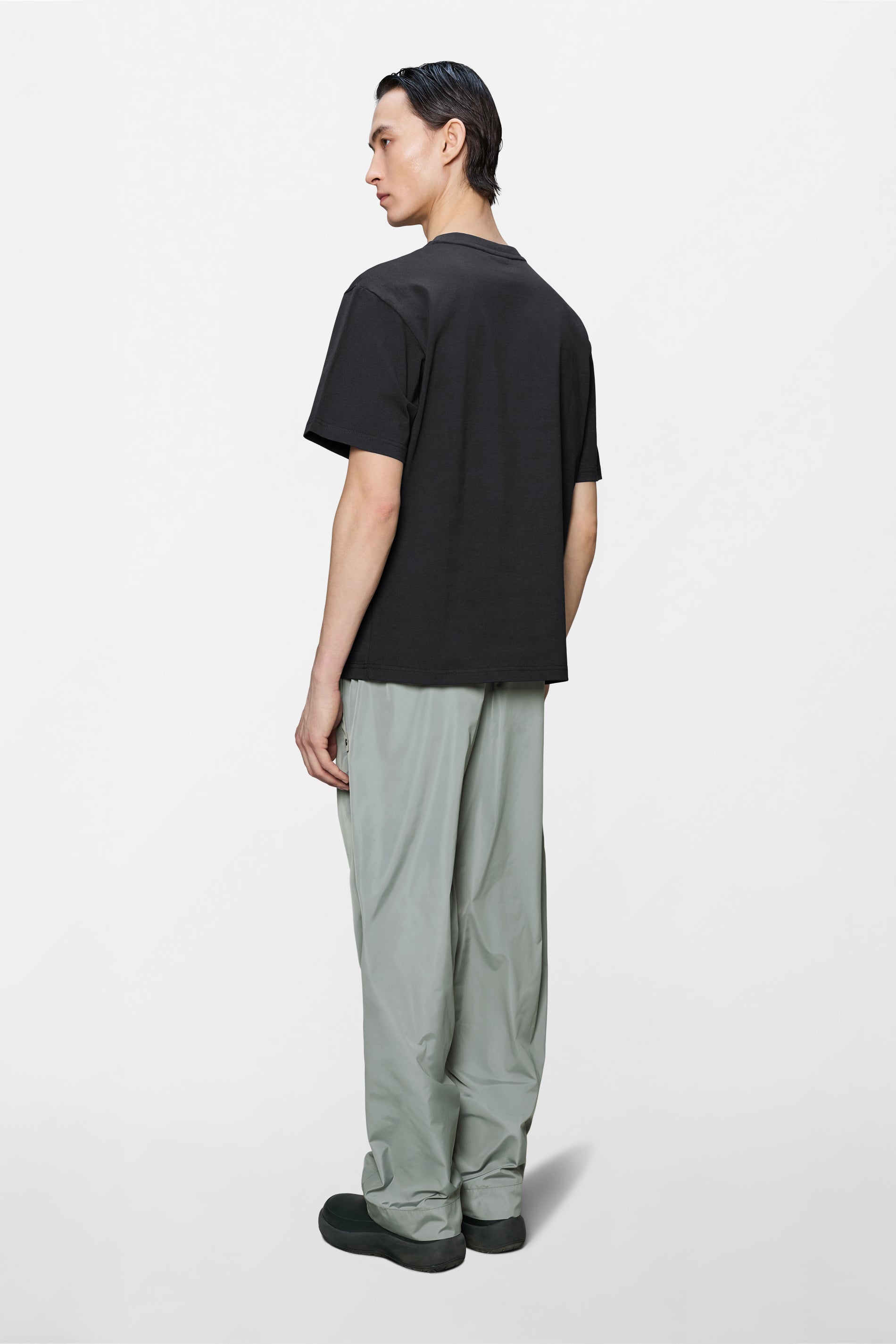 RAINS Classic T-shirt Splash Black Short Sleeve