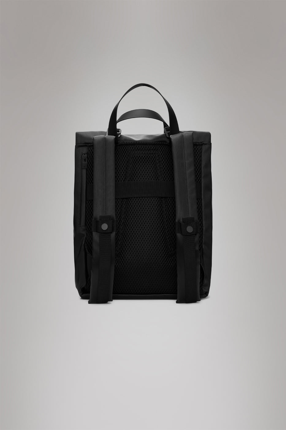 RAINS 2 Way Tote Backpack Black Grain 15L H58 x D12 x W33 cm Backpack