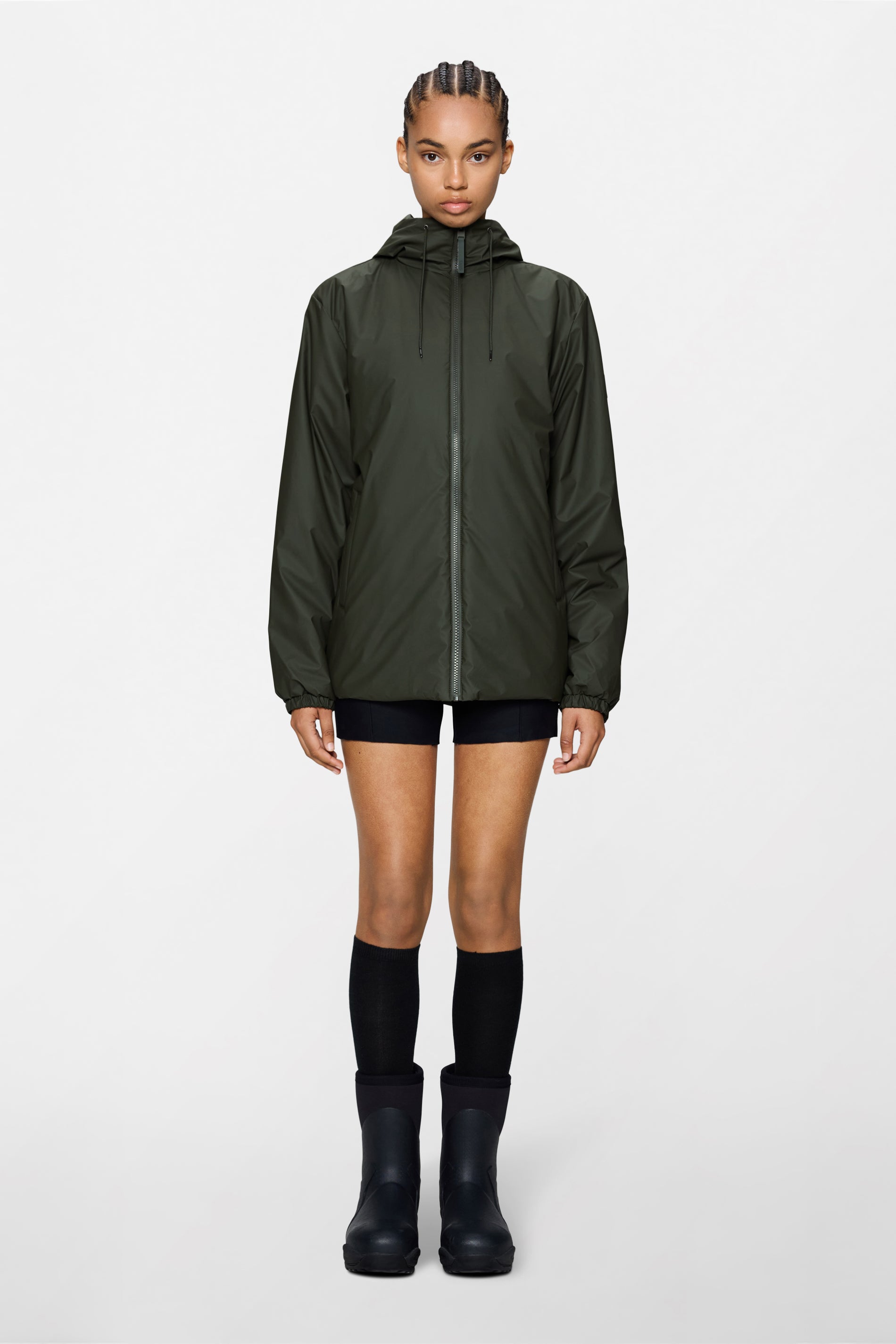 RAINS Lohja Insulated Jacket Green Jacket