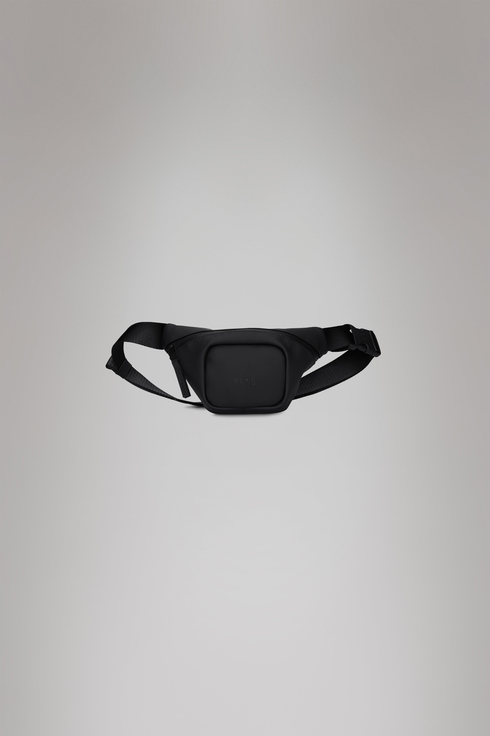 RAINS Bum Bag Micro Black 0.70L H12 x D4 x W24 cm Bum bag