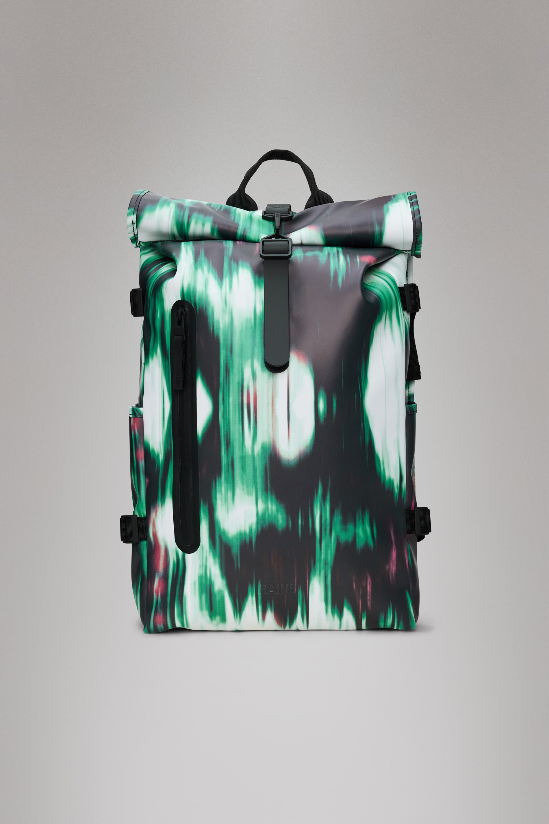 RAINS Rolltop Rucksack Large Blur Backpack