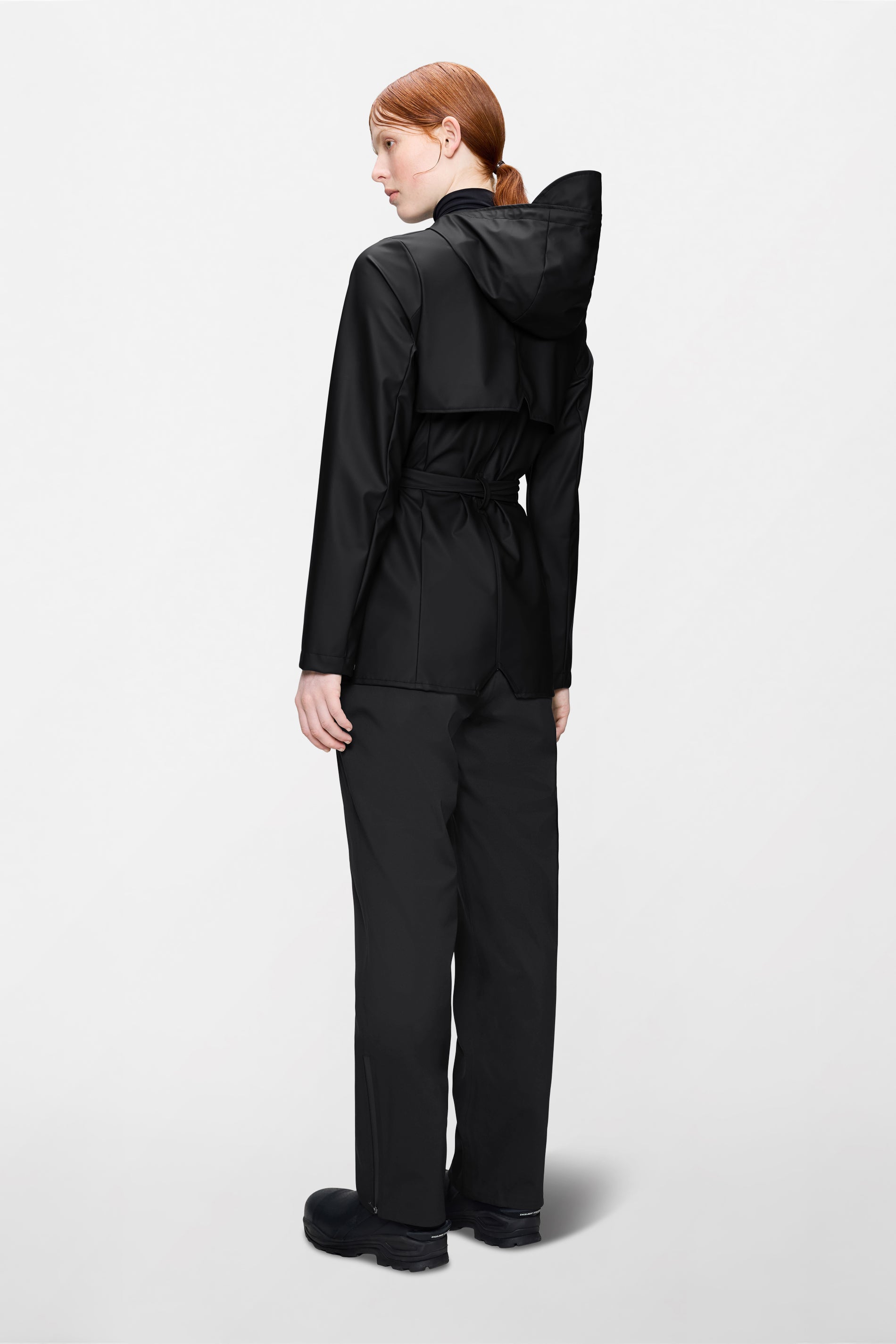 RAINS Curve Jacket Black Jacket