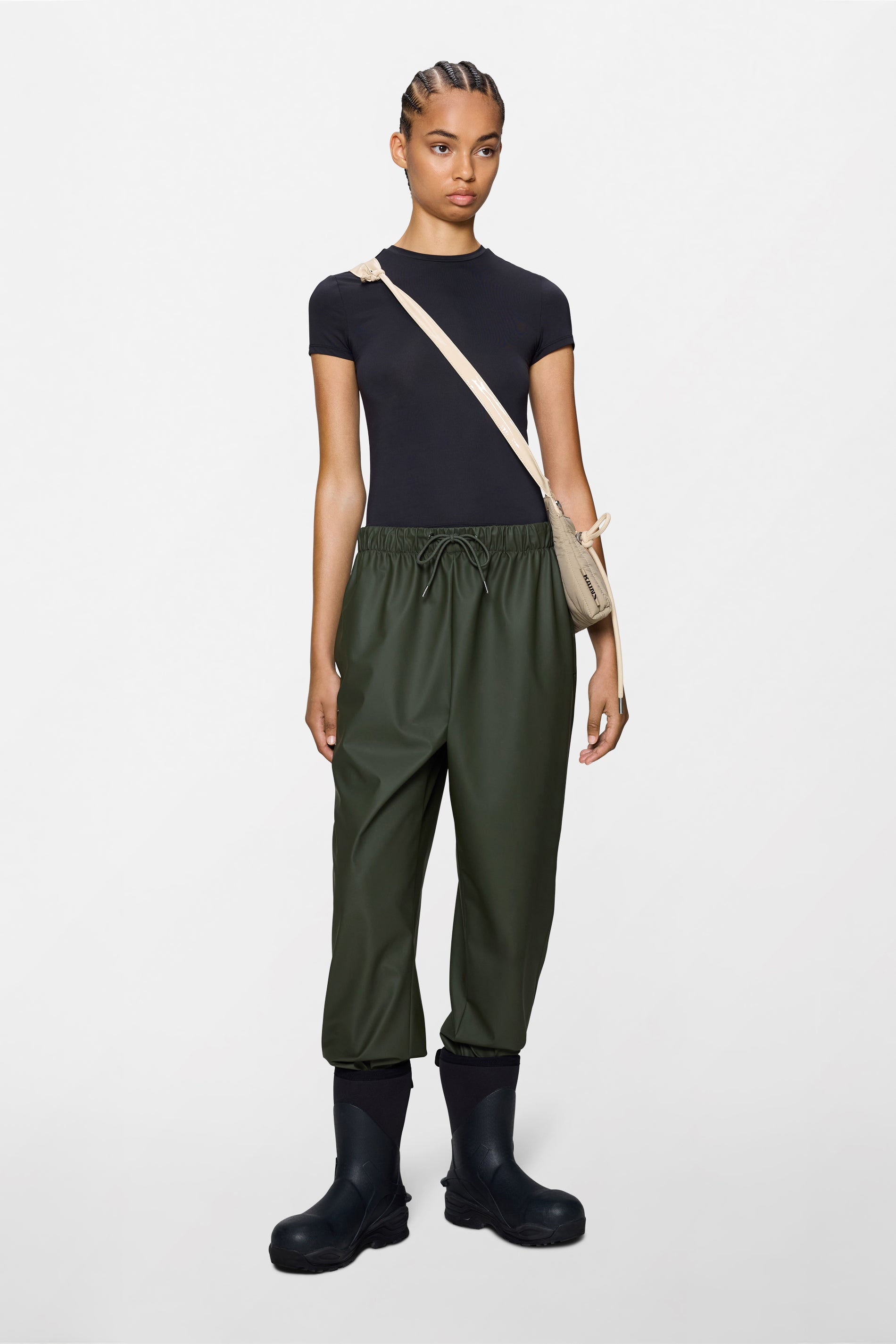 RAINS Rain Pants Regular Green Pants