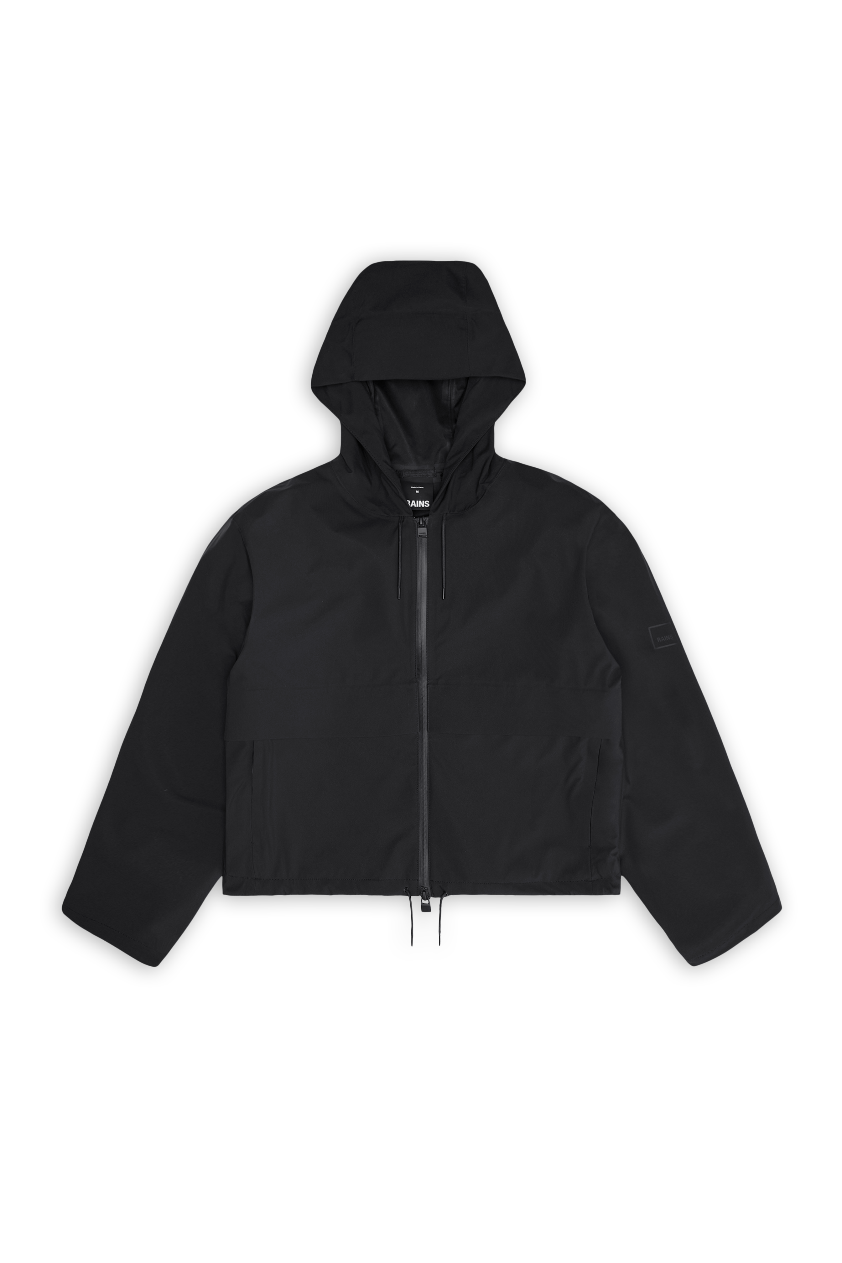 RAINS Suva Hardshell Short String W Jacket Black Jacket