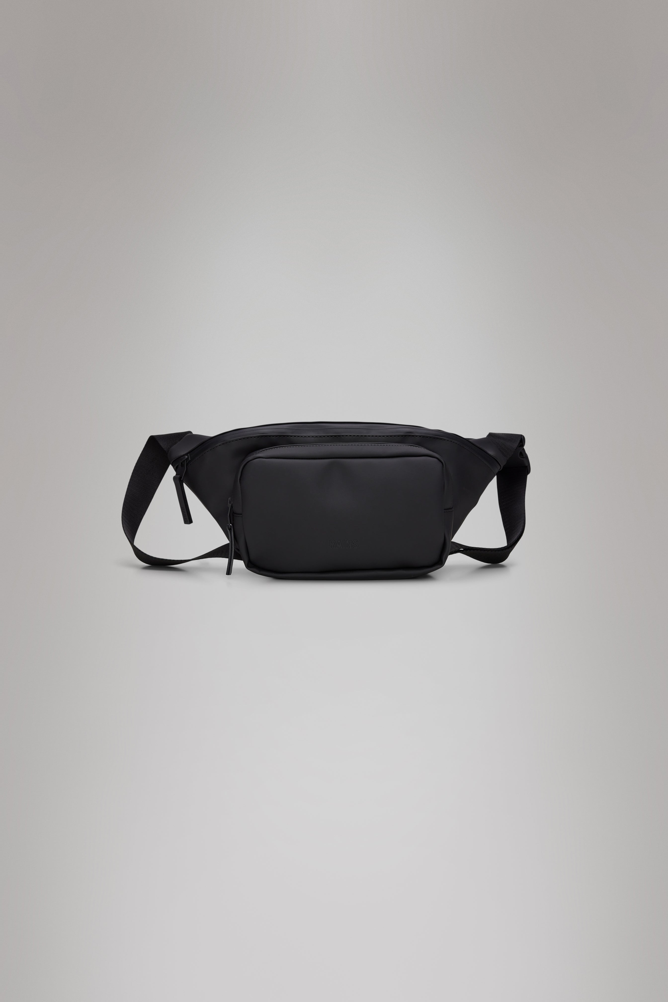 RAINS Bum Bag Black 2.20L H18 x D8 x W41 cm Bum bag