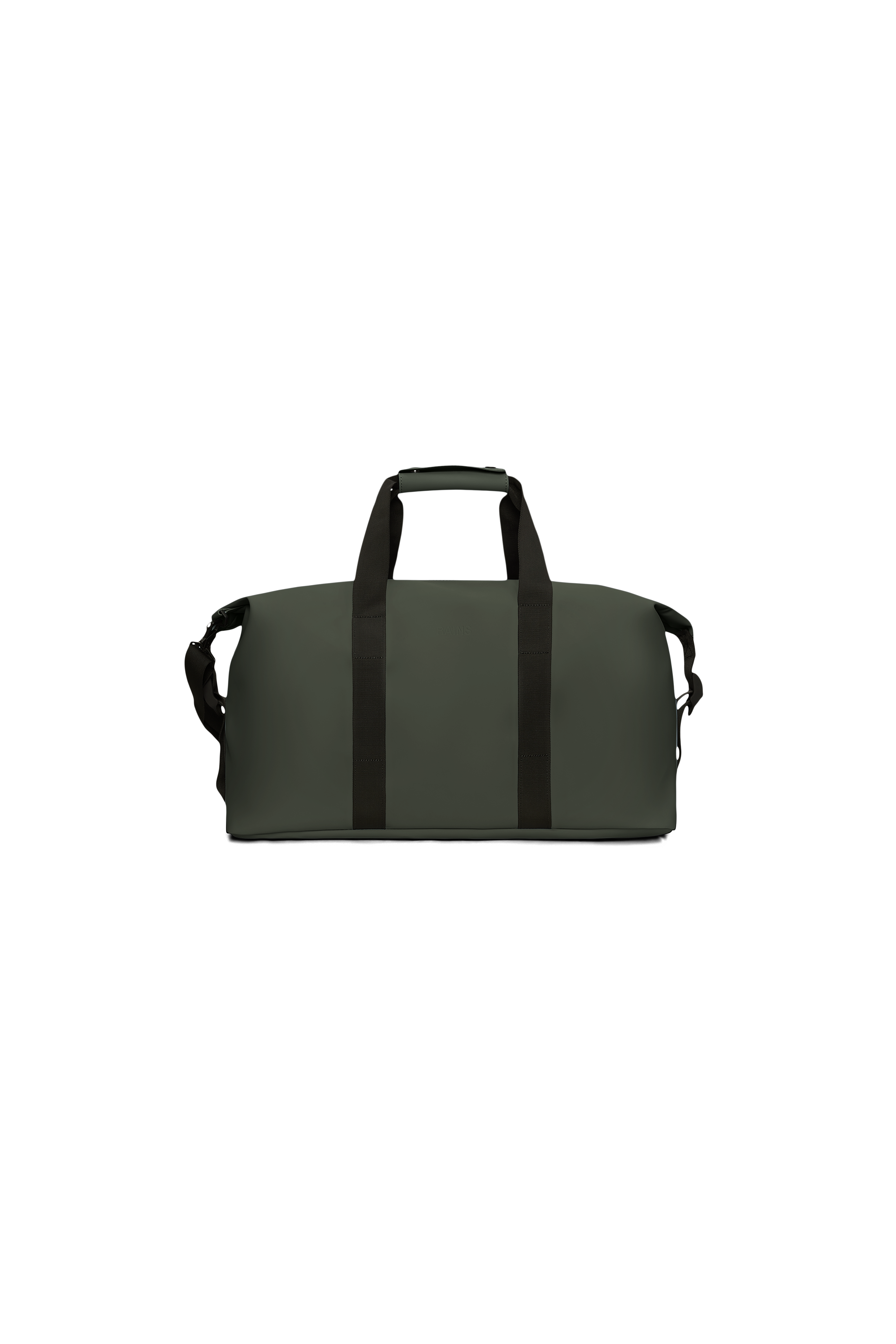 RAINS Hilo Weekend Bag Green 36L H27 x D26 x W52 cm Weekender