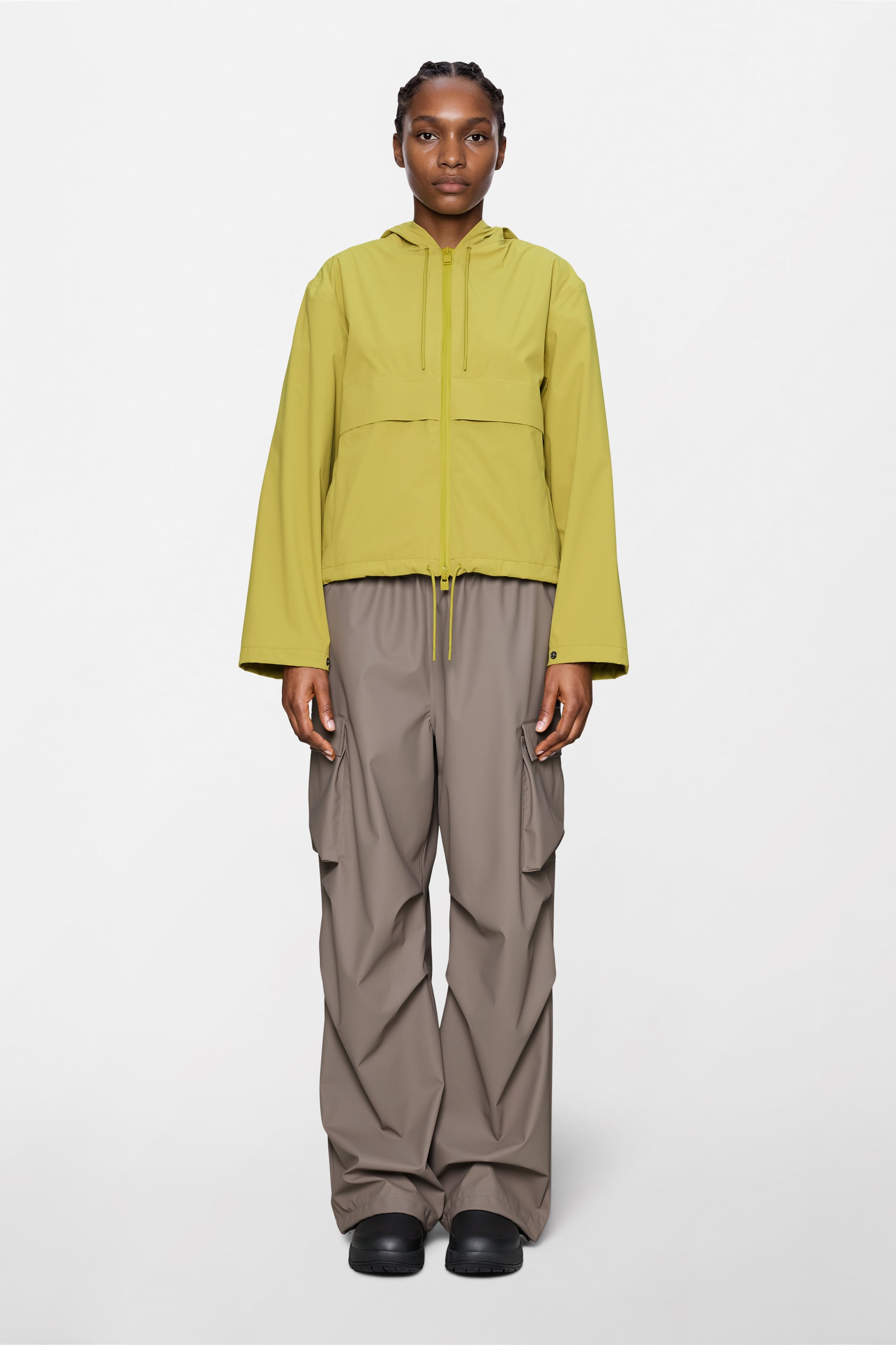 RAINS Suva Hardshell Short String W Jacket Glow Jacket