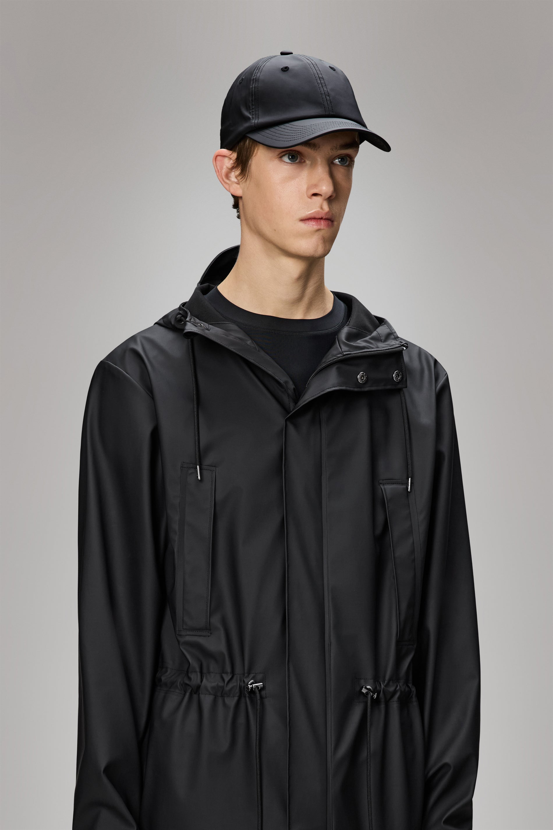 RAINS Cap Black Headwear