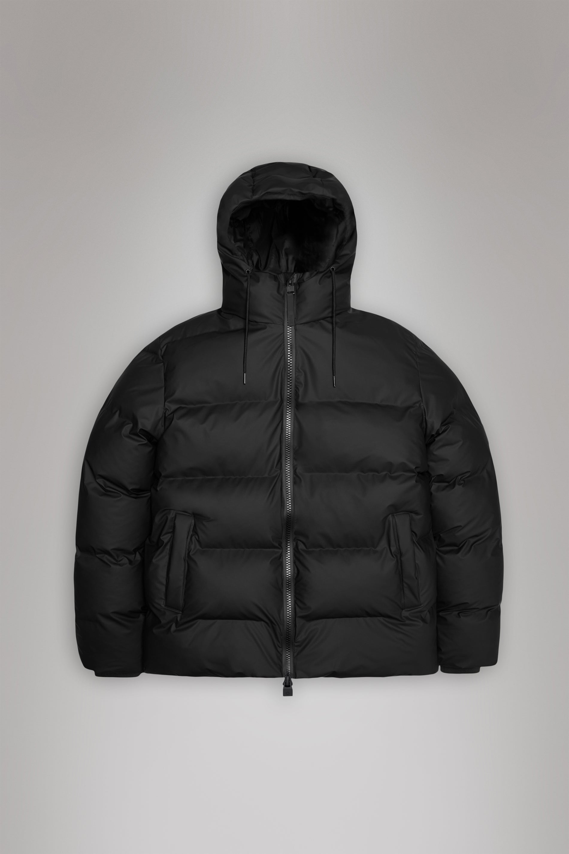 Rains Alta Puffer Jacket Black Jacket