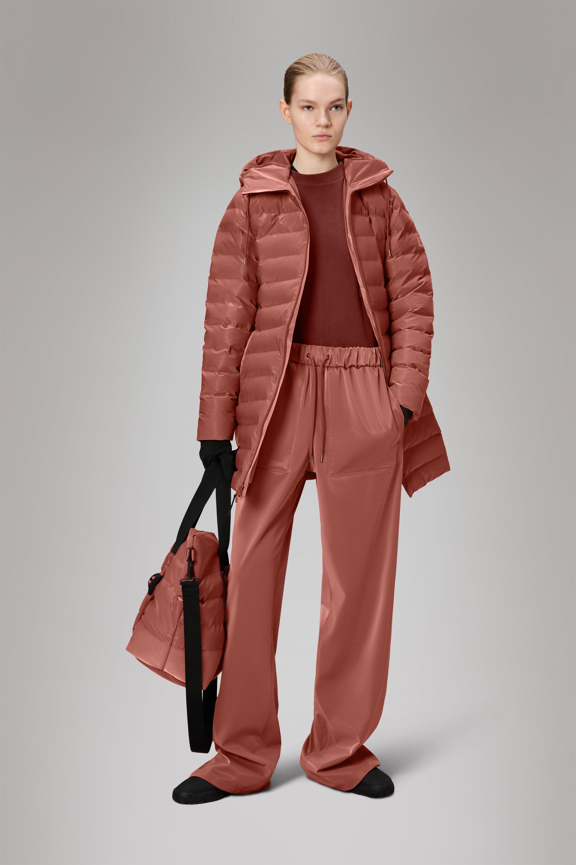 Lohja Long Puffer Curve Jacket