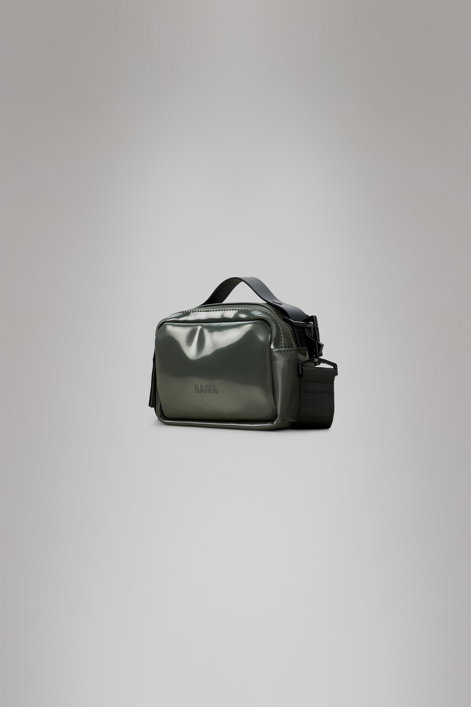 RAINS Box Bag Micro Swamp Crossbody