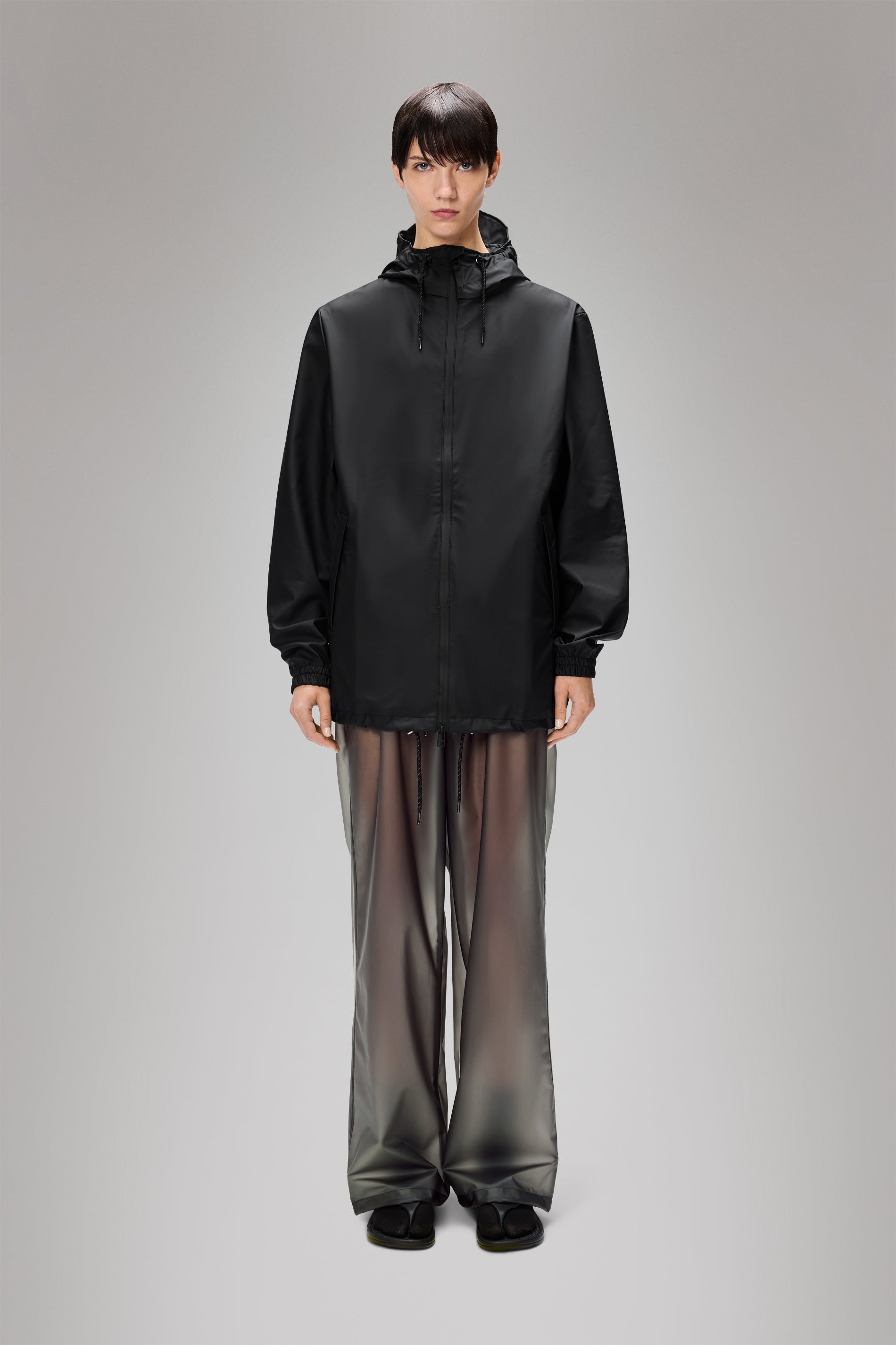 RAINS Storm Breaker Black Jacket