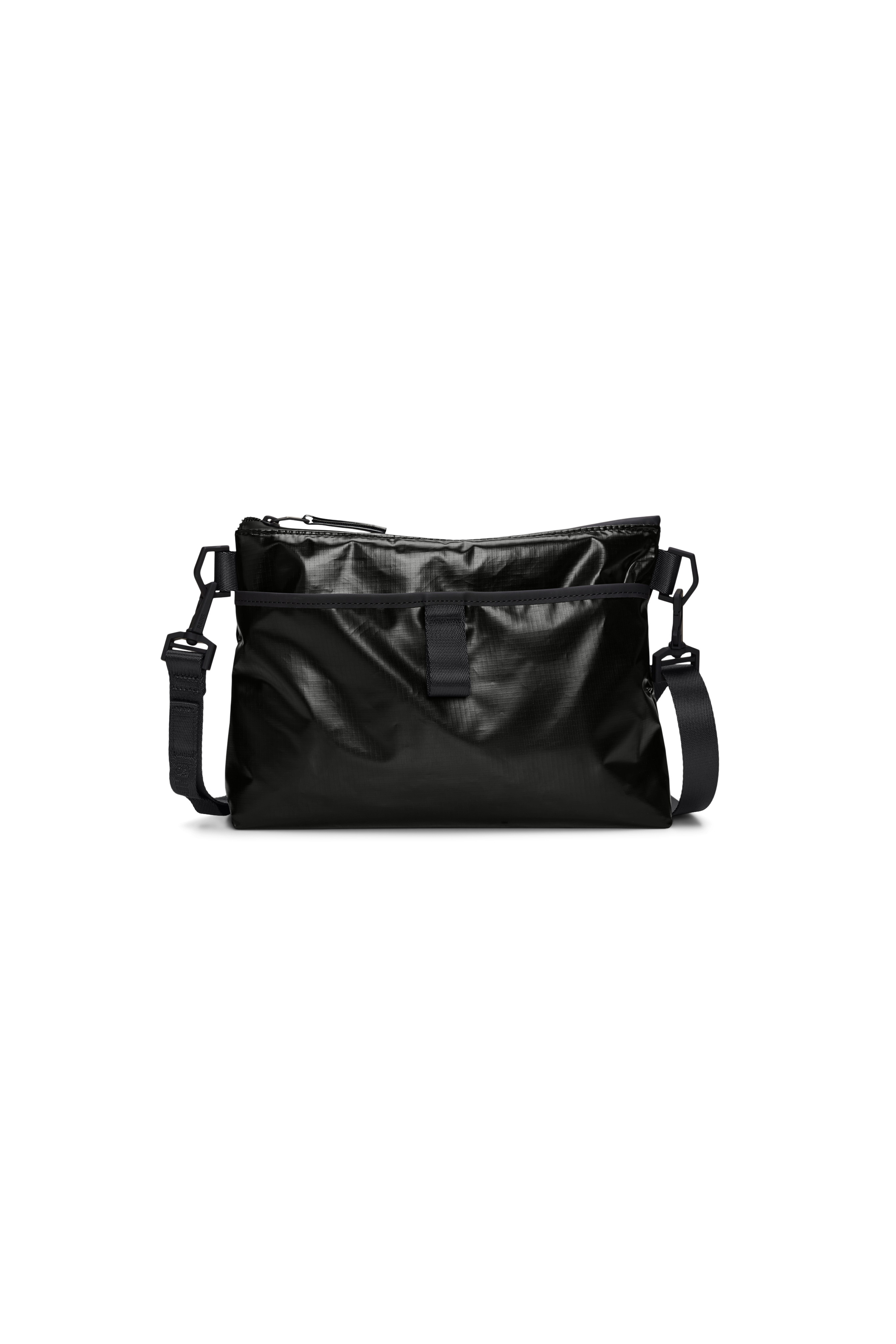 RAINS Sibu Musette Bag Black Crossbody