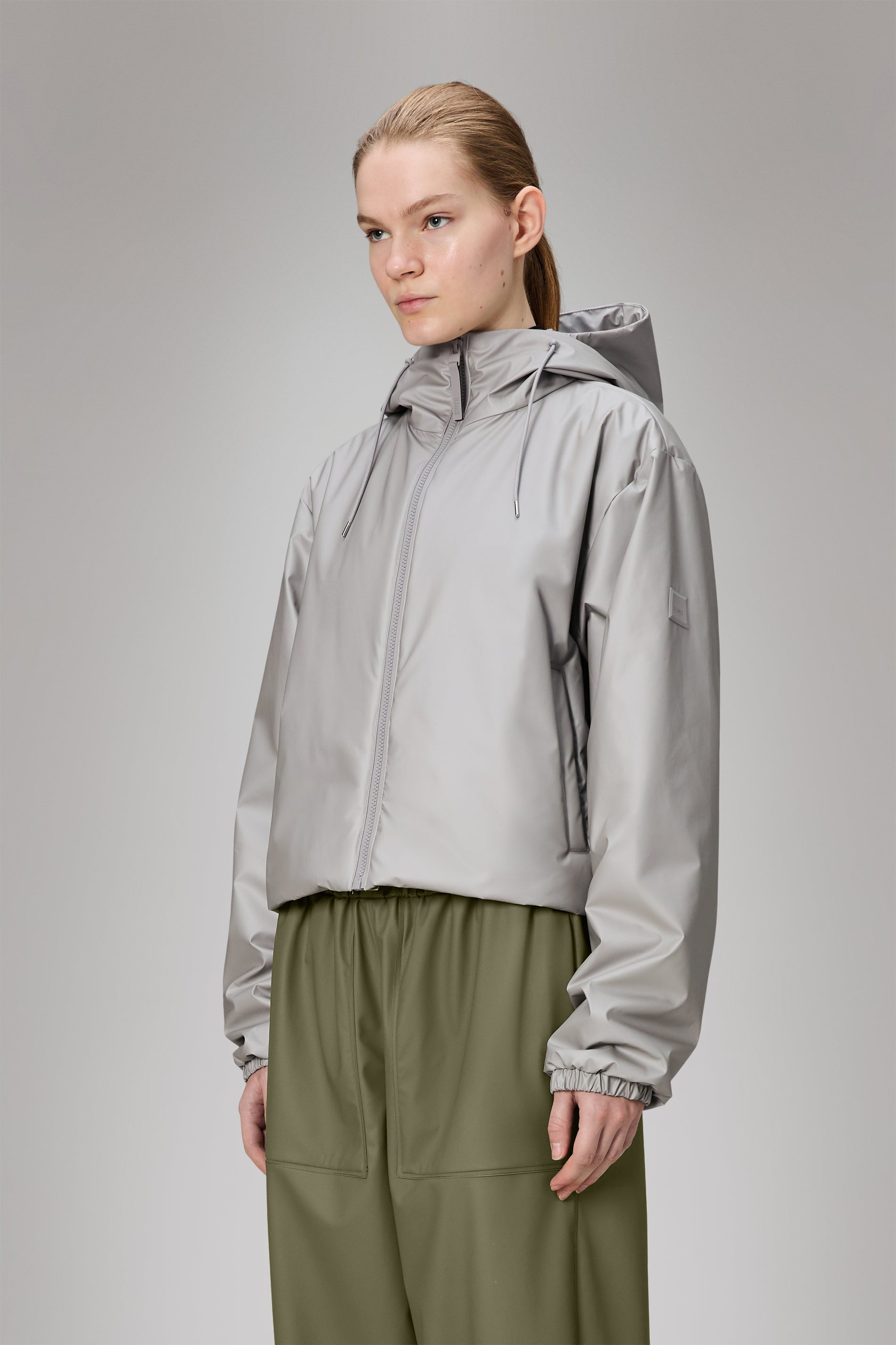 RAINS Lohja Short Insulated Jacket Nimbus Jacket