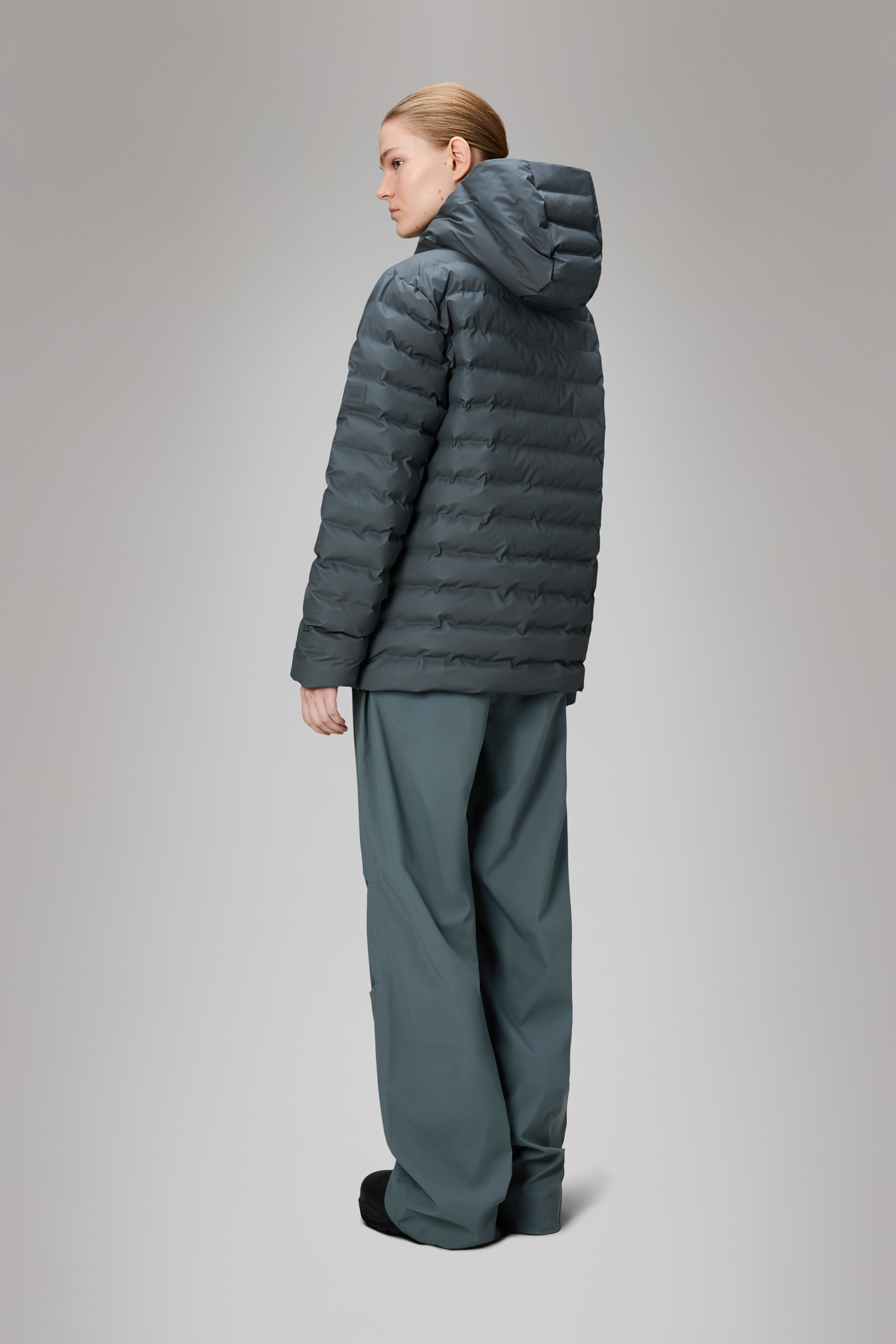 RAINS Lohja Puffer Jacket Lagoon Jacket