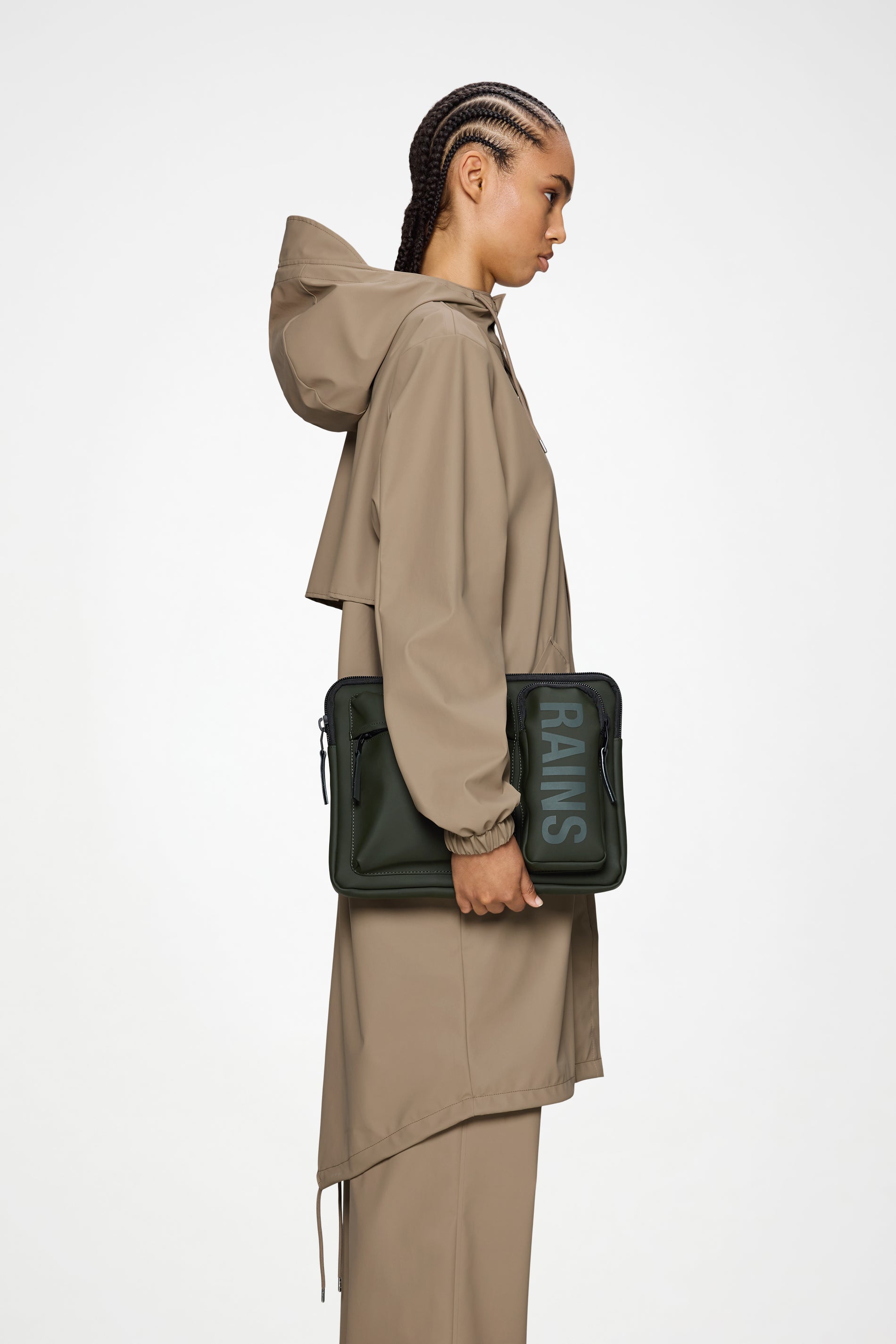 RAINS Texel Laptop Case 13″/14″ Green Laptop Case