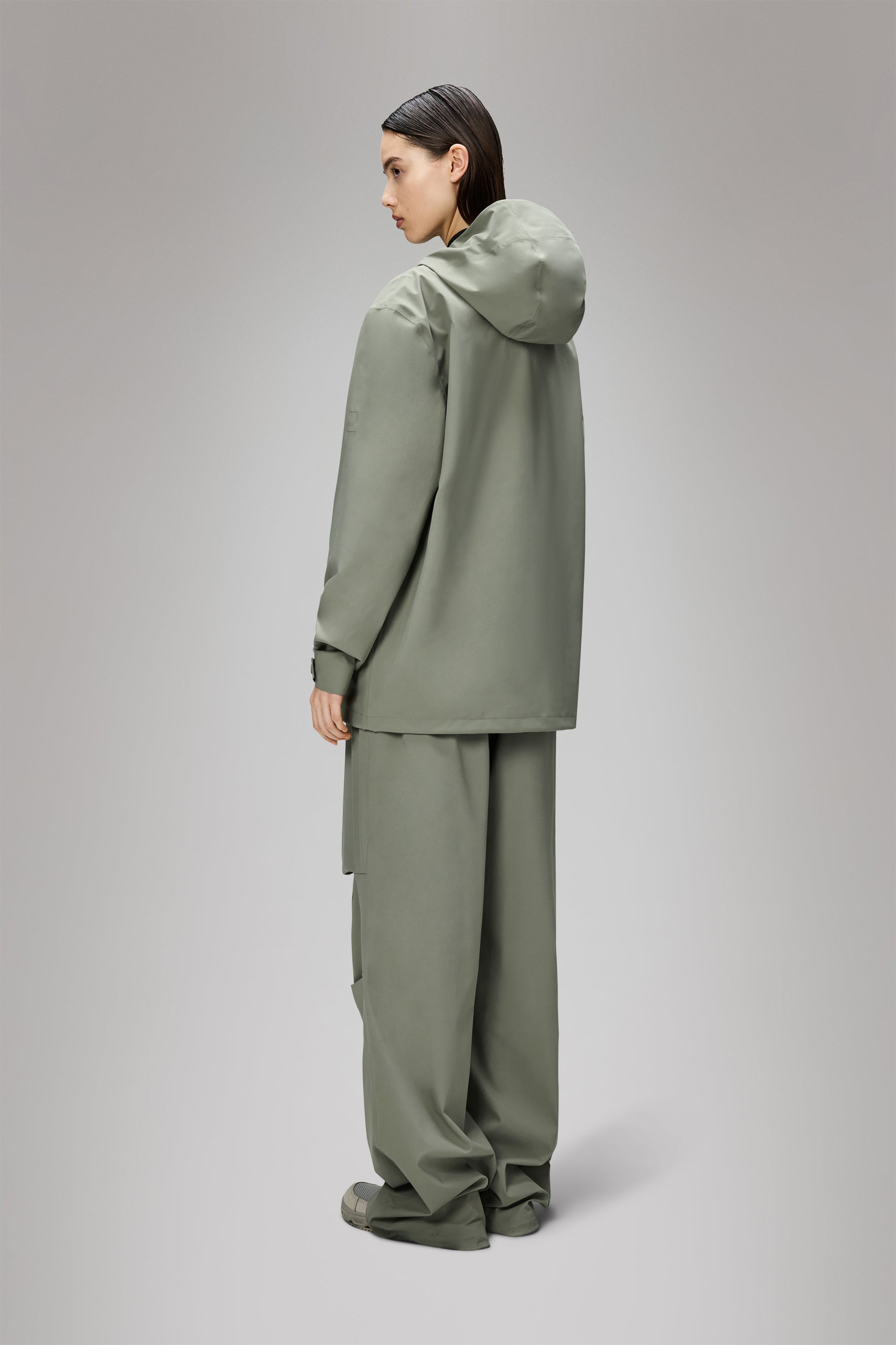 RAINS Suva Hardshell Cargo Jacket Drift Jacket