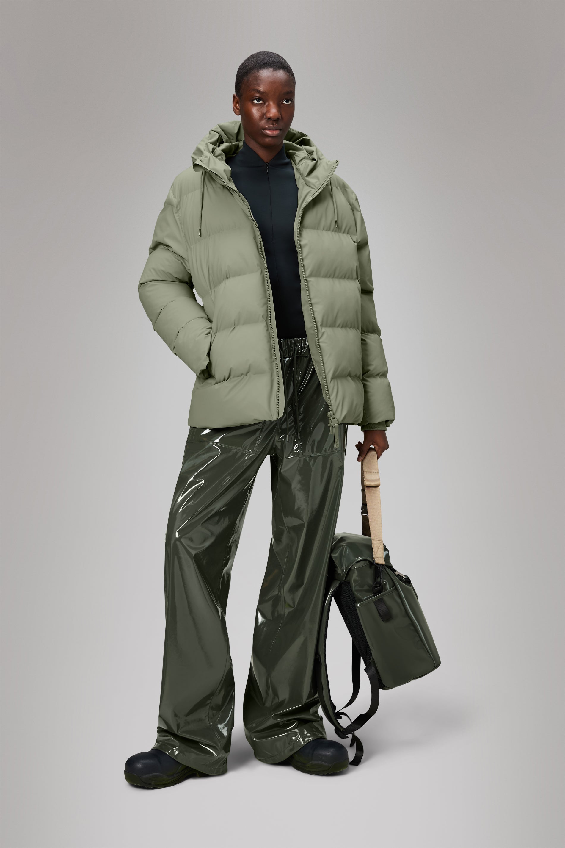 Rains Alta Puffer Jacket Drift Jacket