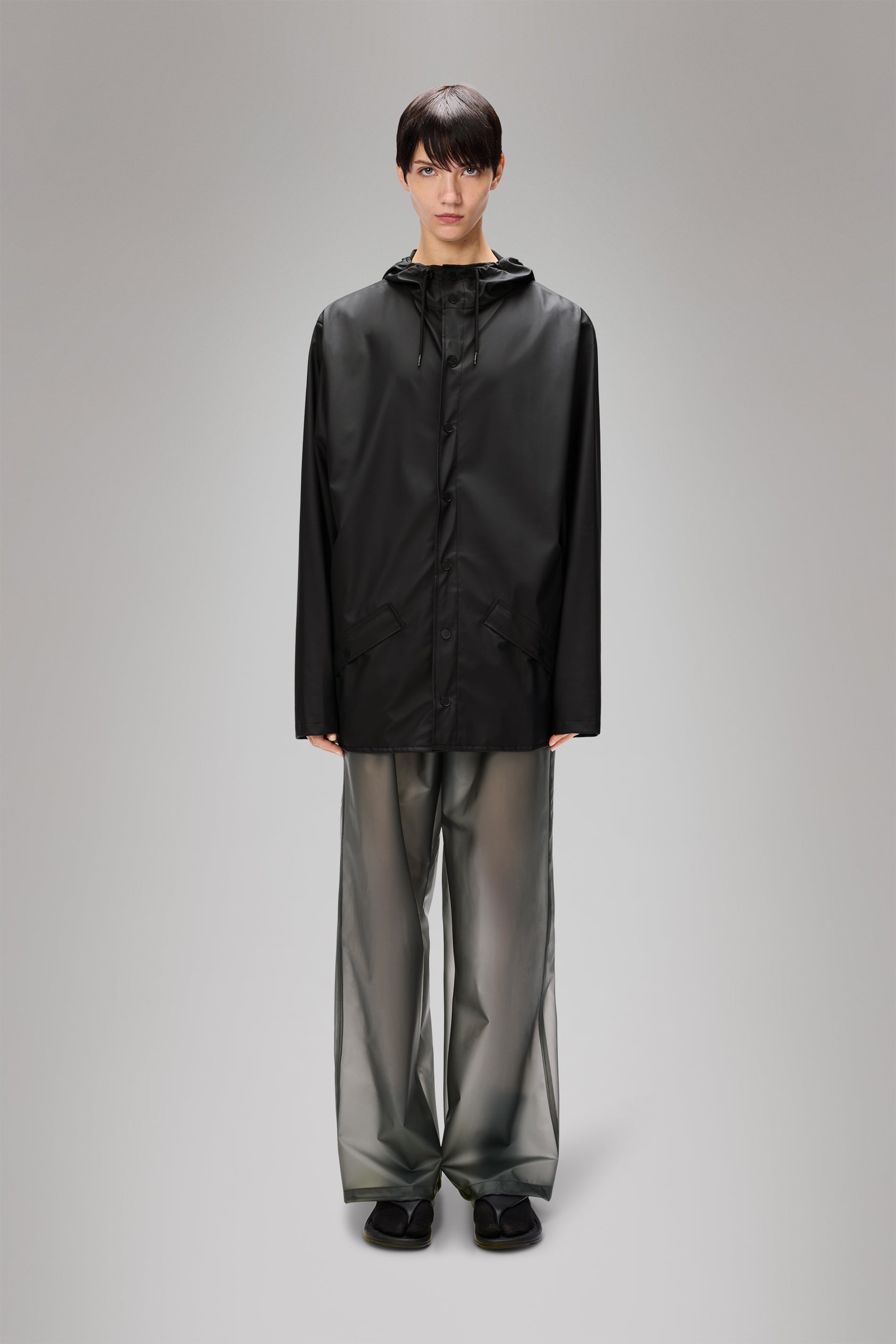 RAINS Jacket Black Jacket