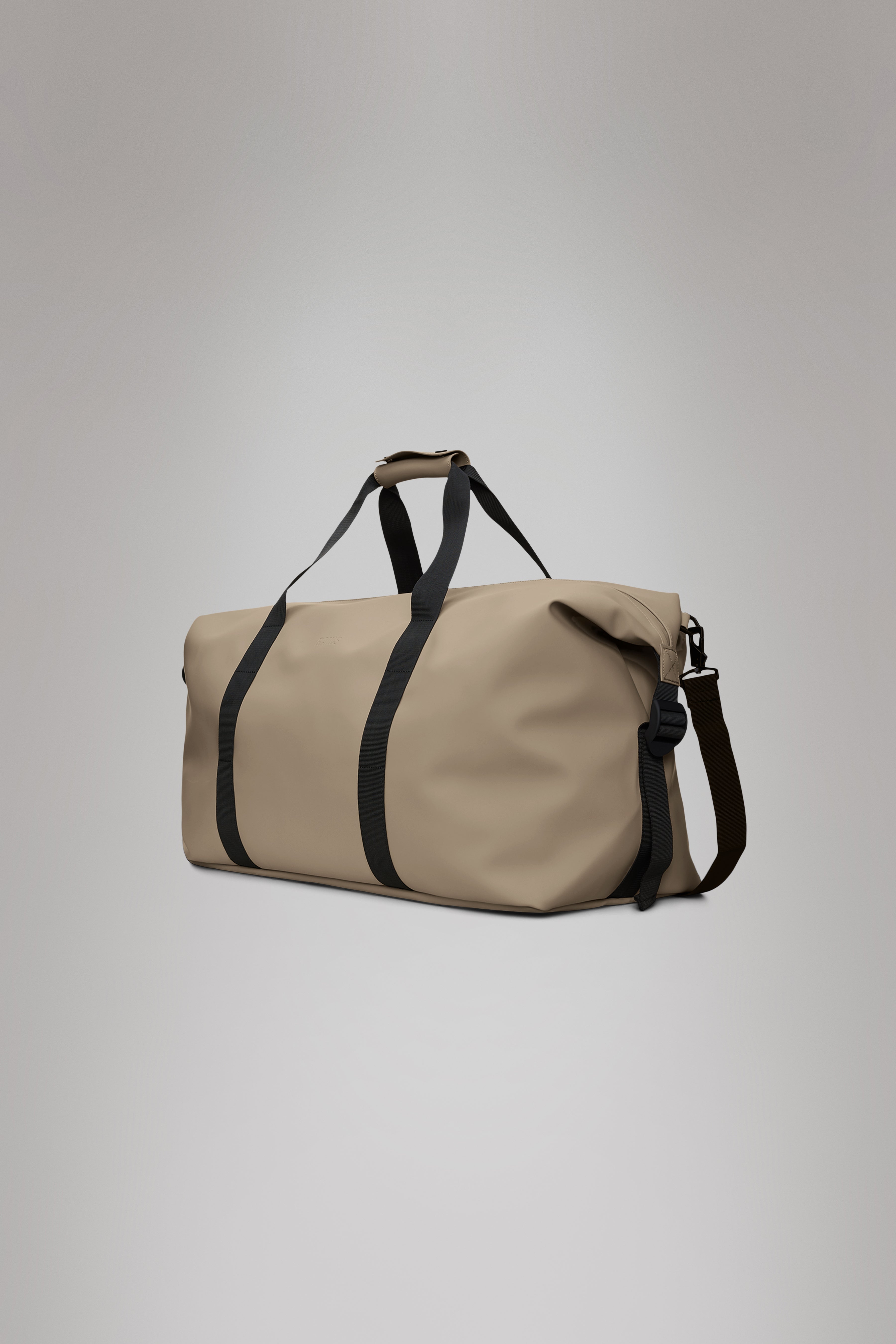 RAINS Hilo Weekend Bag Large Beige 47L H40 x D27 x W70 cm Weekender