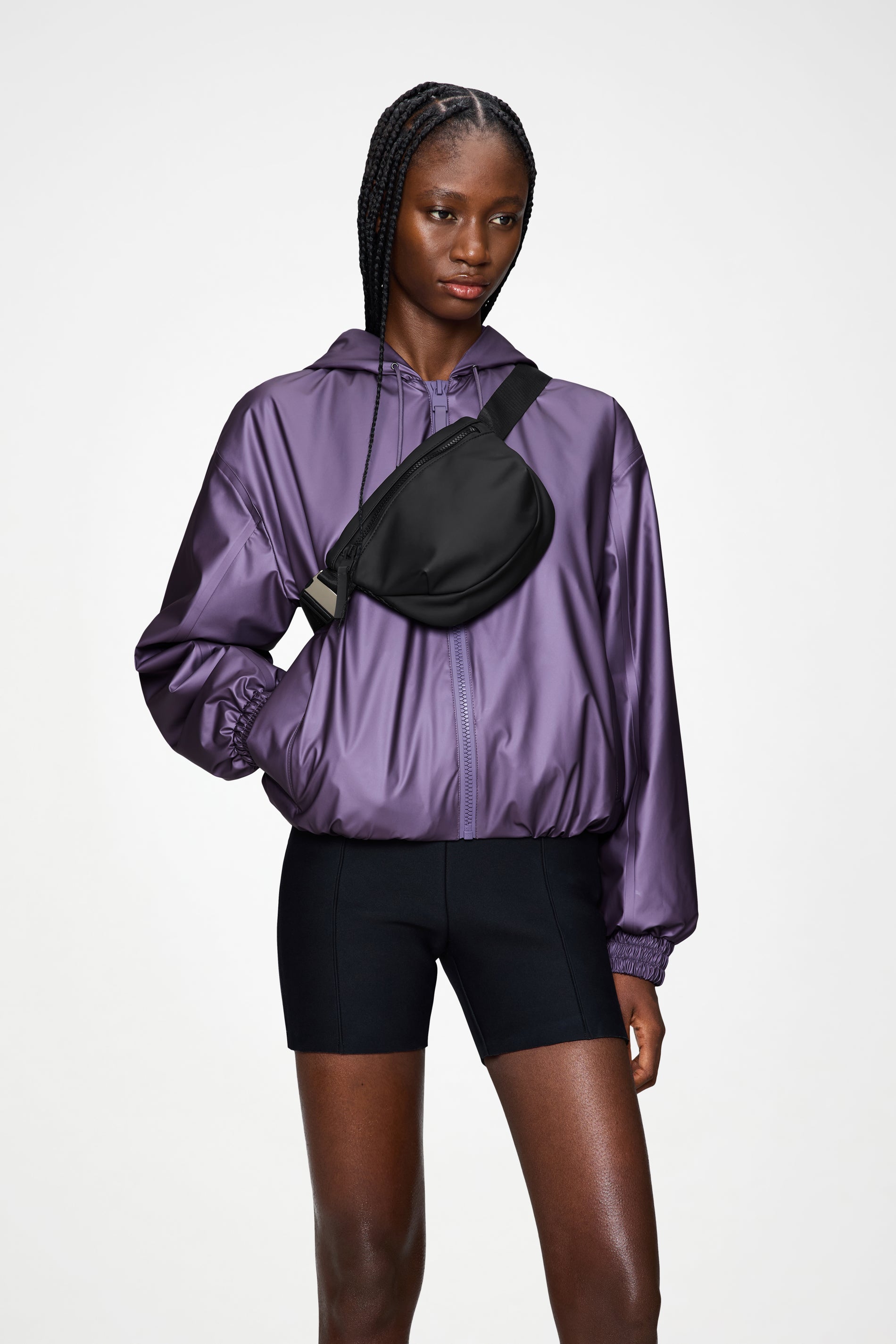 RAINS Valera Bum Bag Micro Black 1.40L H17 x D5 x W21 cm Bum bag