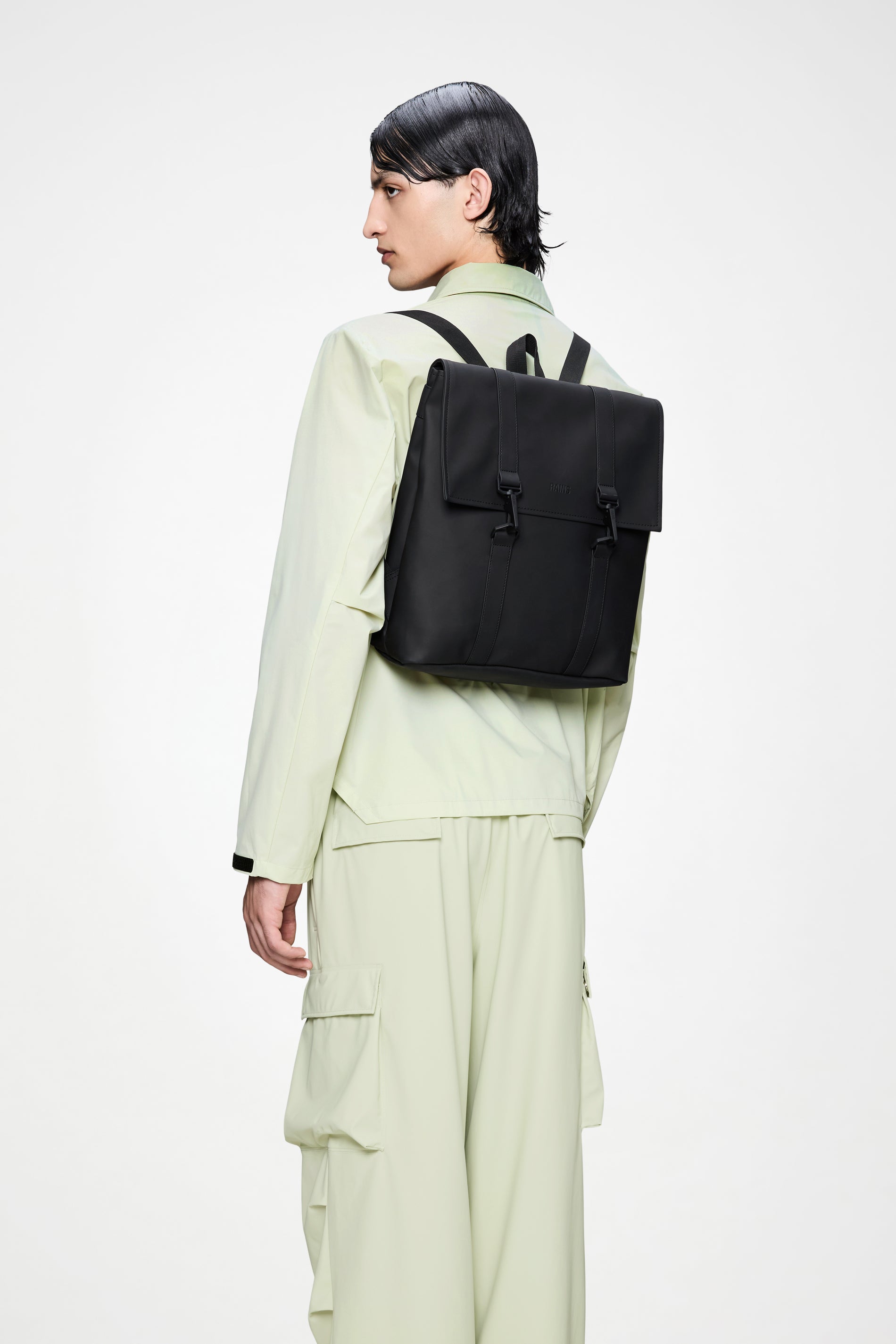 RAINS MSN Bag Mini Black Backpack