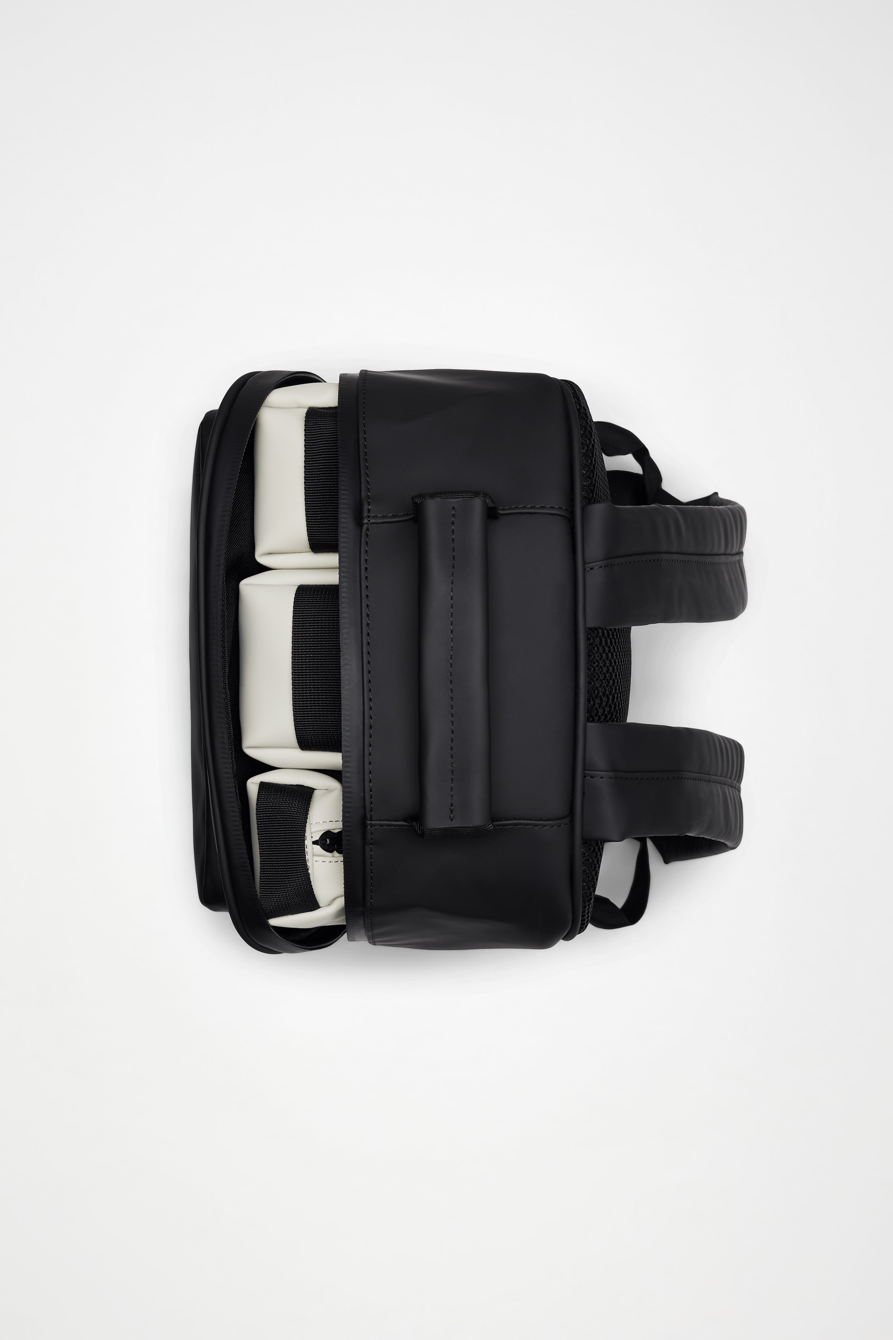 RAINS Book Daypack Large Black 15L H43 x D12 x W30 cm Backpack